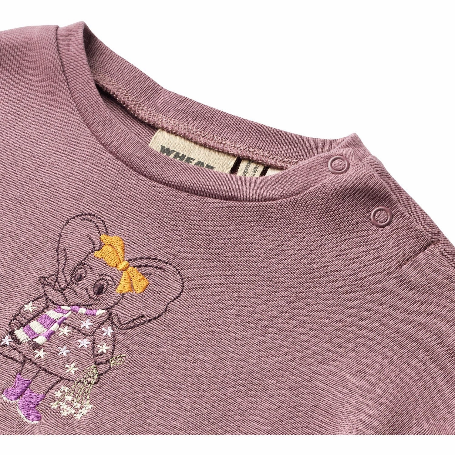 Button-up Soft Touch Wheat Lavender Dawn Blouse Katrine