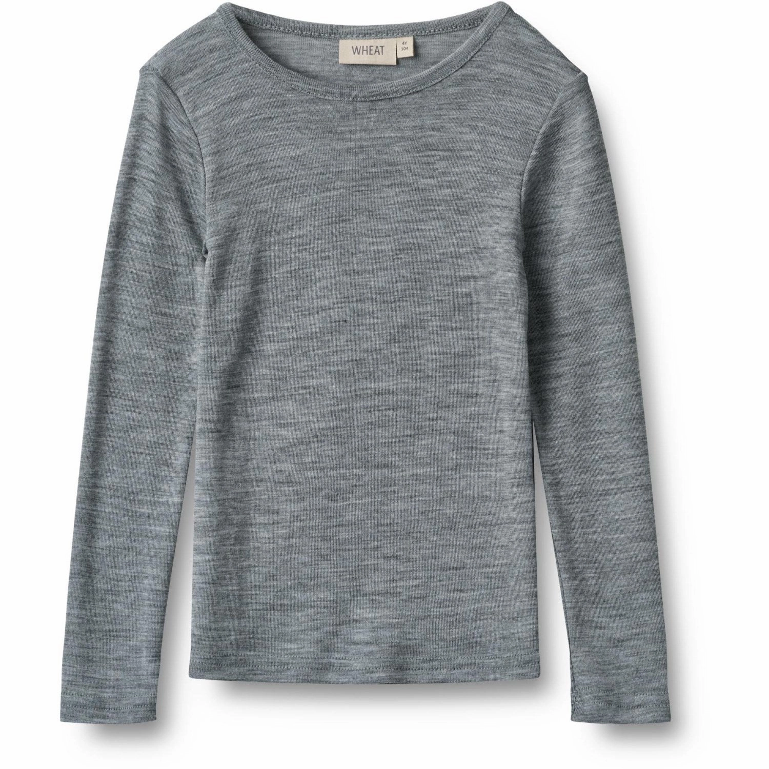 Wheat Melange Grey Wool Blouse Alfie Winter Retreat