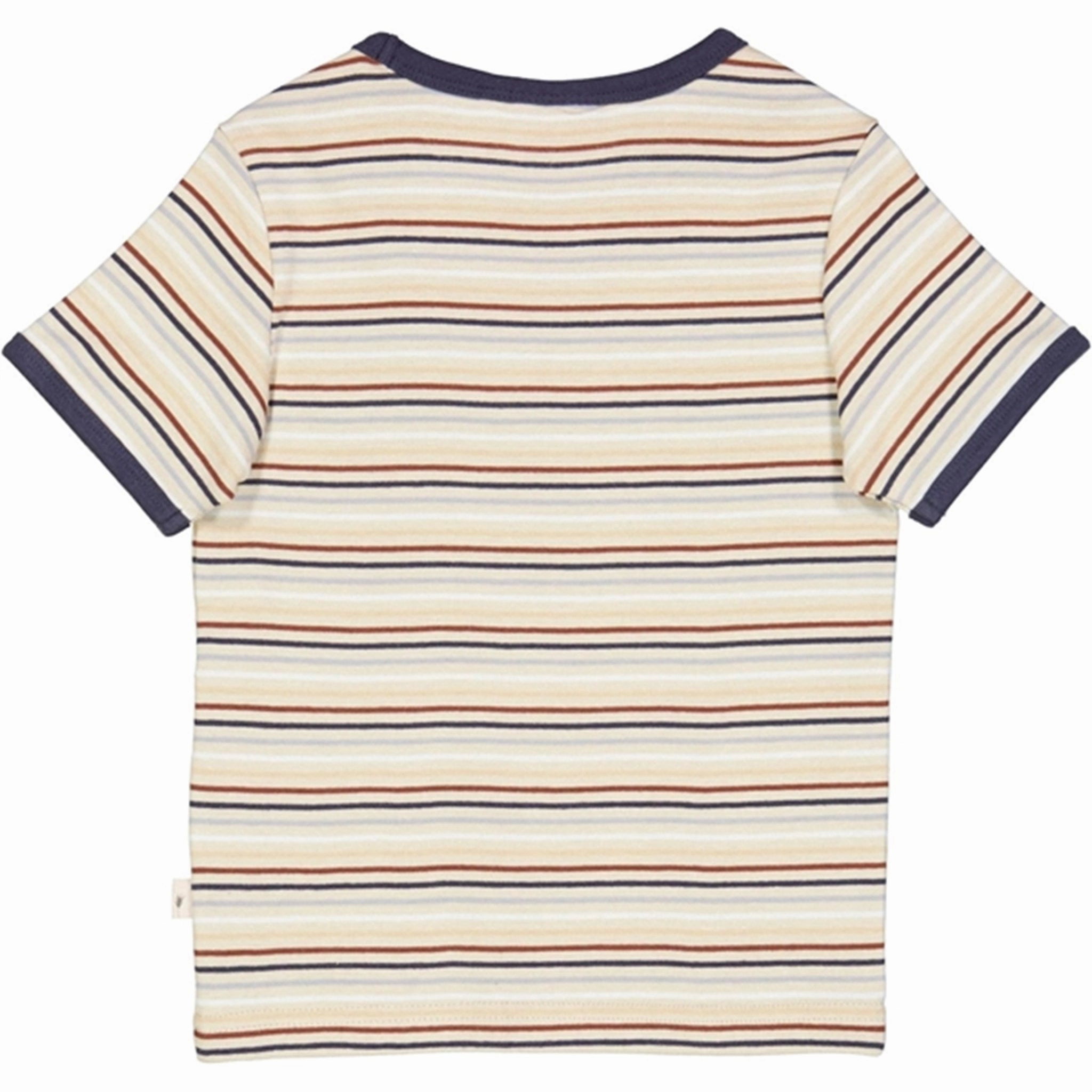 Trendy Style Wheat Multi Stripe Bosse T-shirt