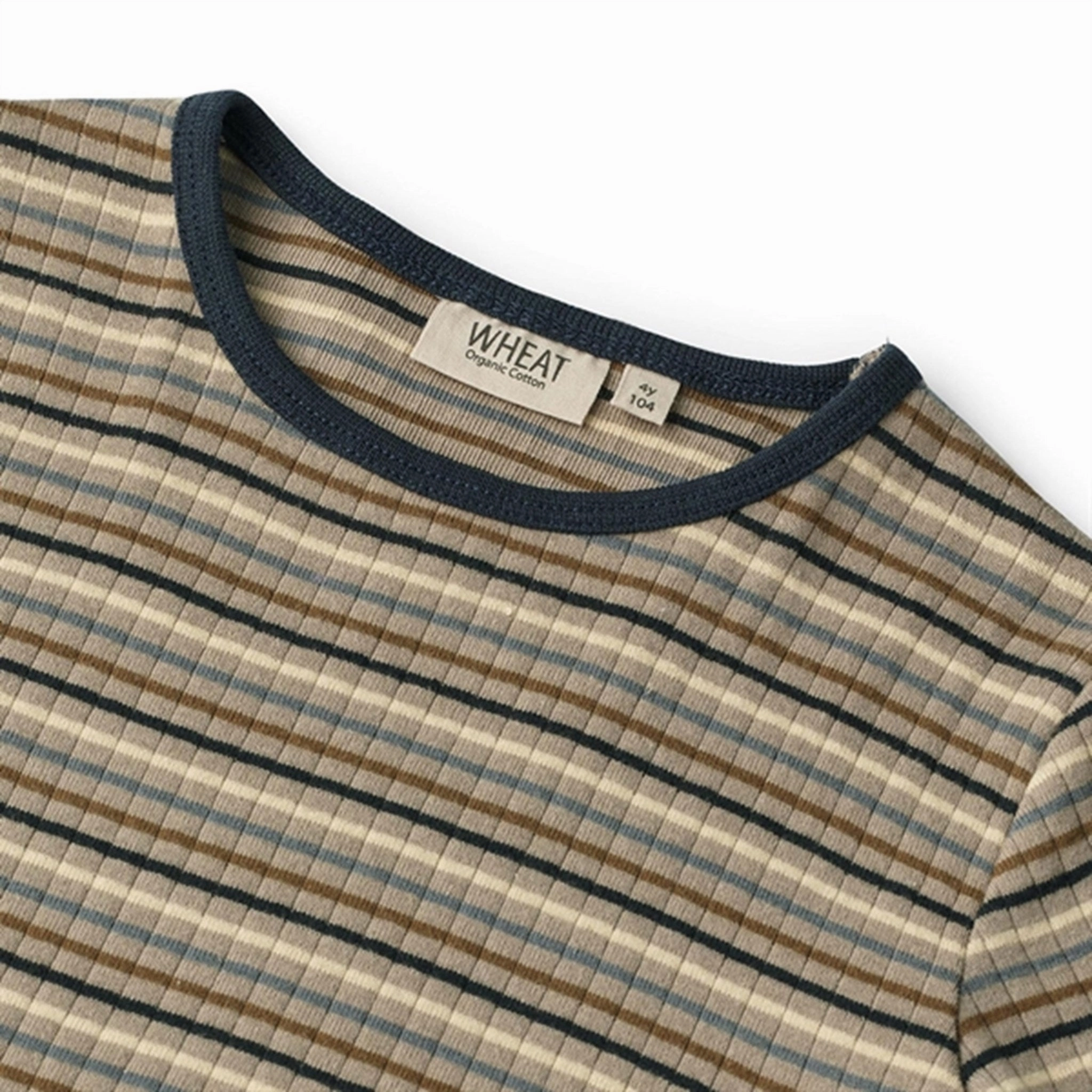 Travel Friendly Wardrobe Essential Wheat Multi Stripe Stig Blouse