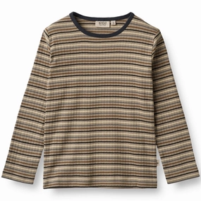 Wheat Multi Stripe Stig Blouse holiday season