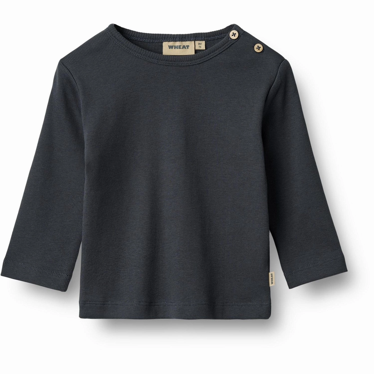 Wheat Navy Blouse Milo Morning Comfort Pullover Design