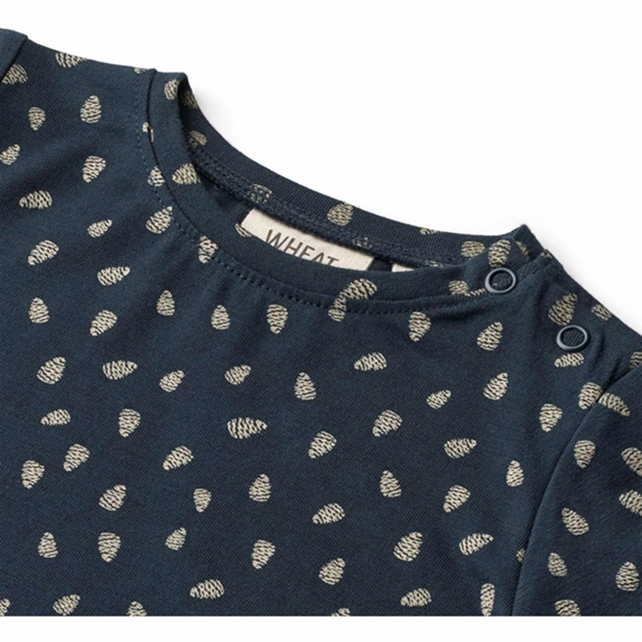 TemperatureRegulatingFabric Wheat Navy Spruceone Bessie Jersey Dress