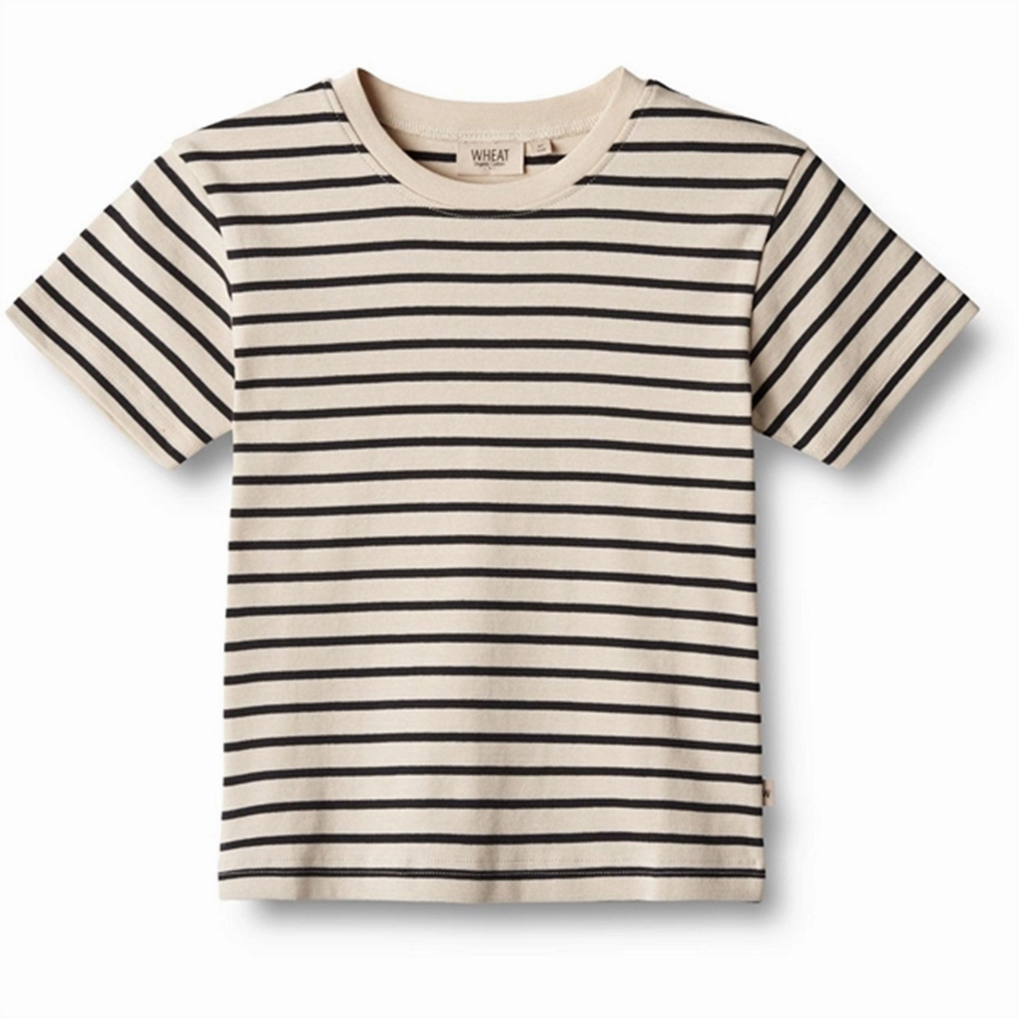 Wheat Navy Stripe T-shirt Fabian Urban Smart Layered Sleeve