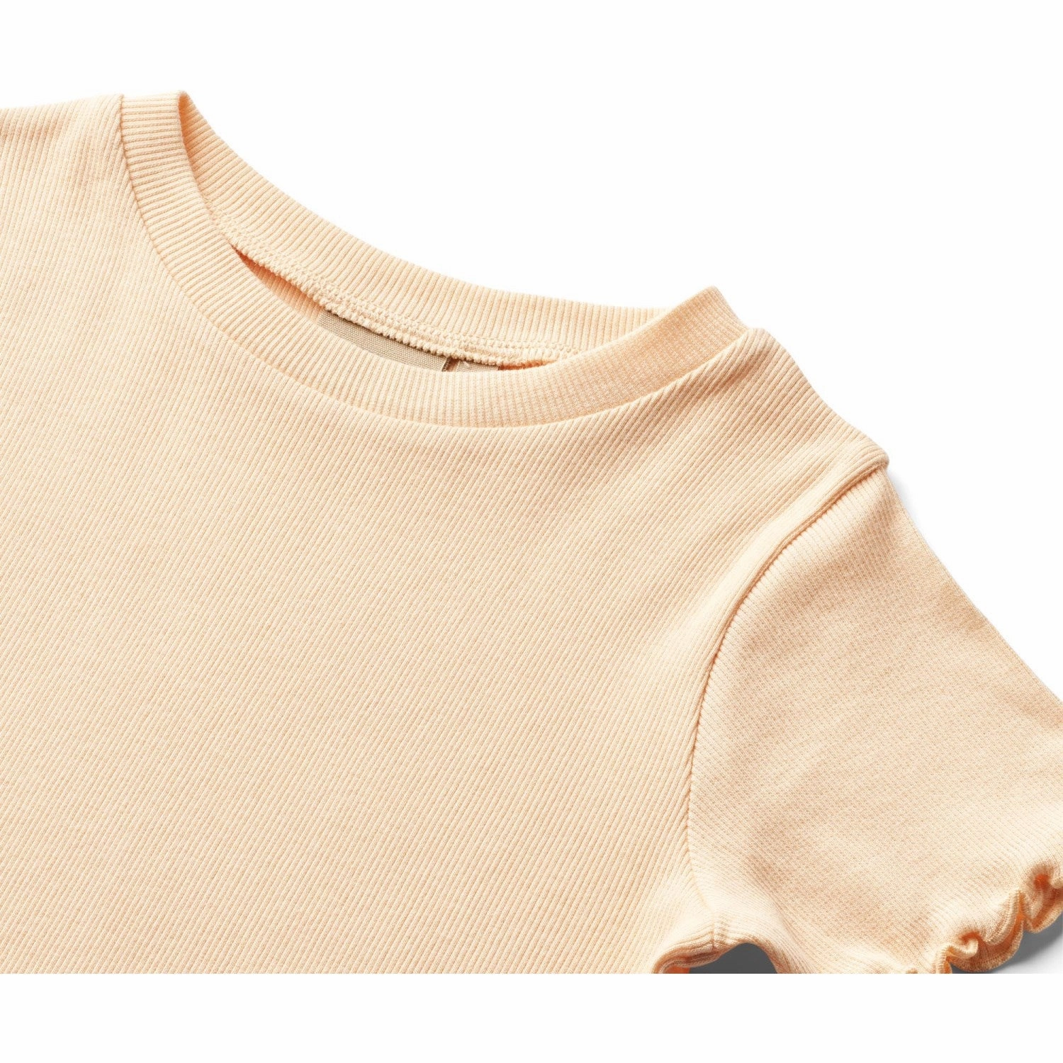 Abrasion resistant OdorResistantTechnology Wheat Pale Peach T-shirt Irene