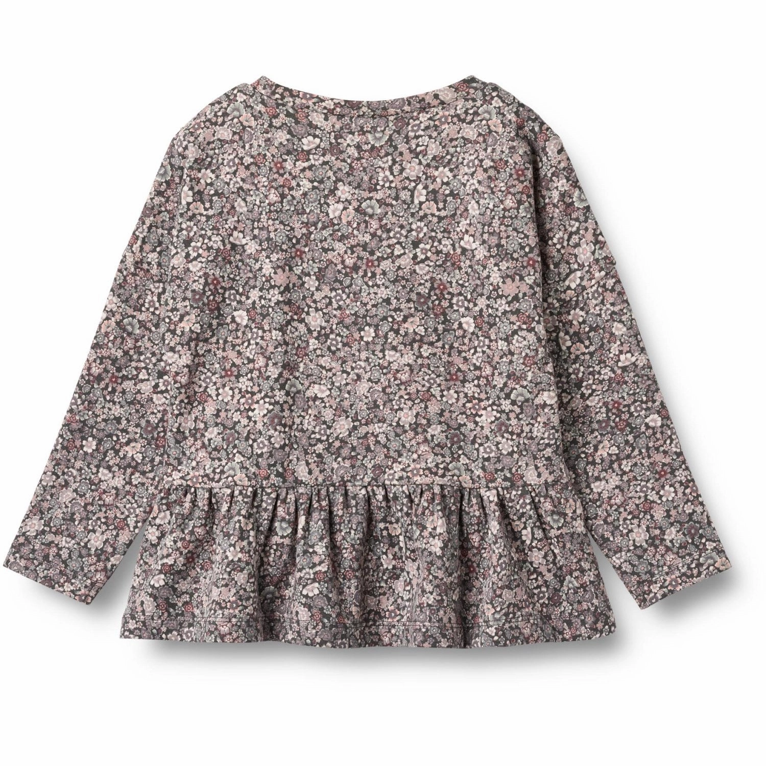 Functional Fashion Wheat Purple Stone Flowers Blouse Carolina