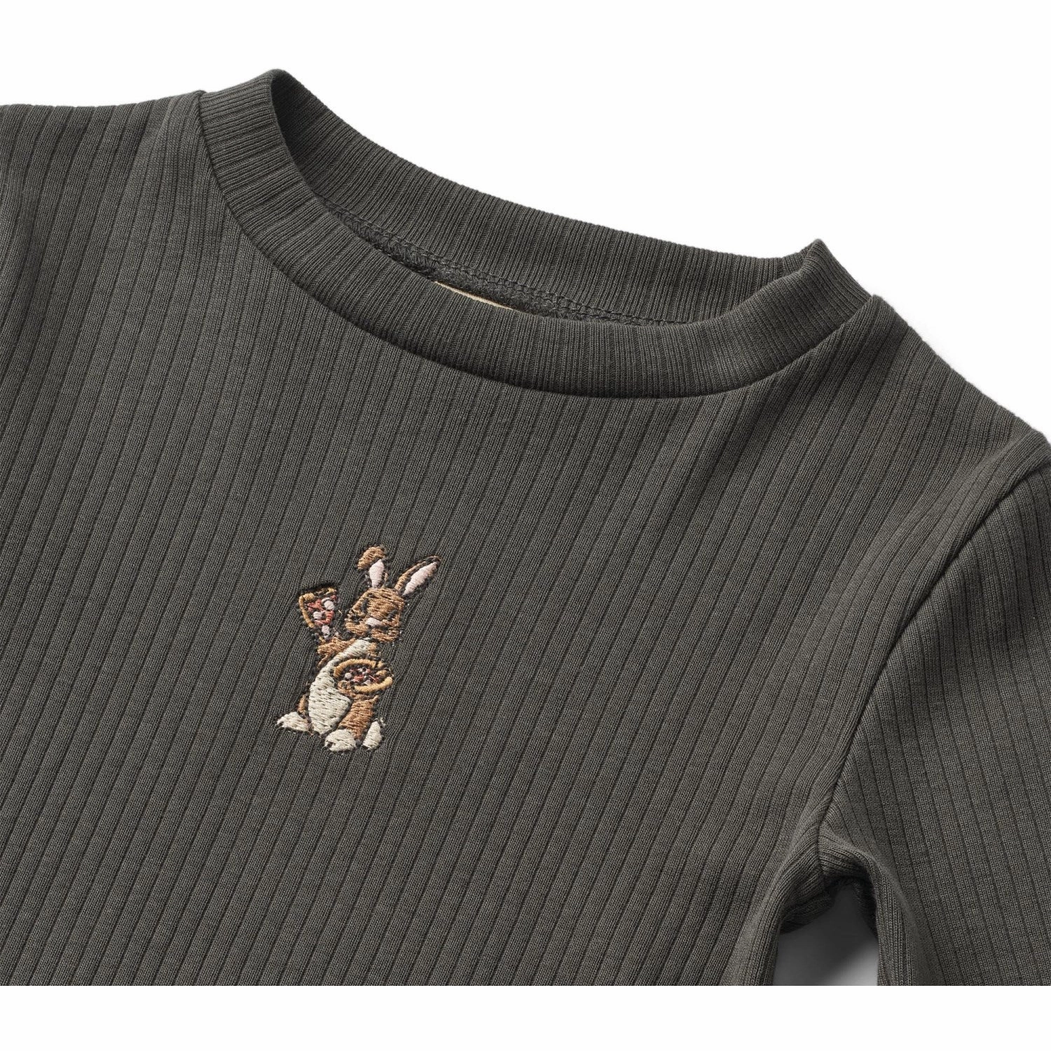 Wheat Raven Blouse Louann Geometric Design Layered Collar