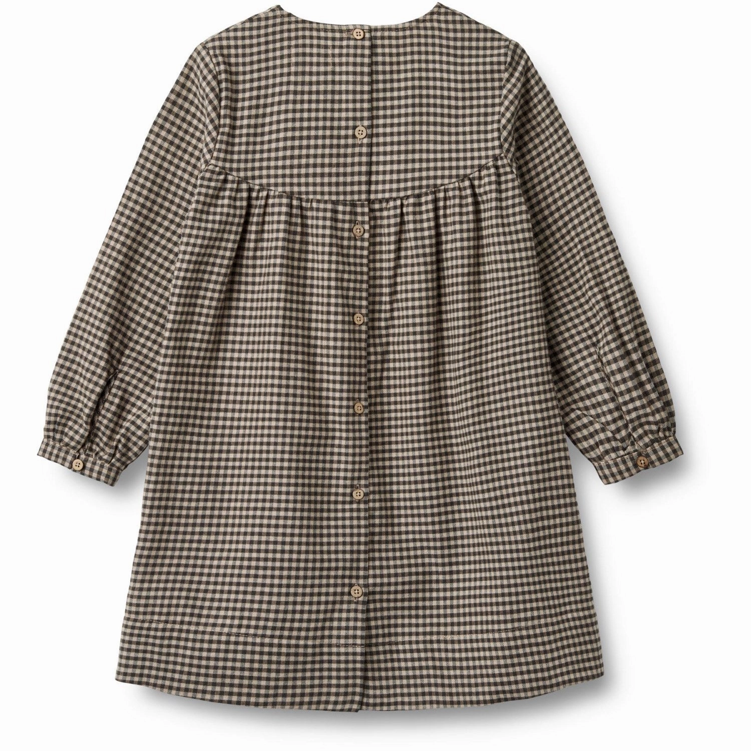 Wheat Raven Check Dress Fenja Cruise-Wear