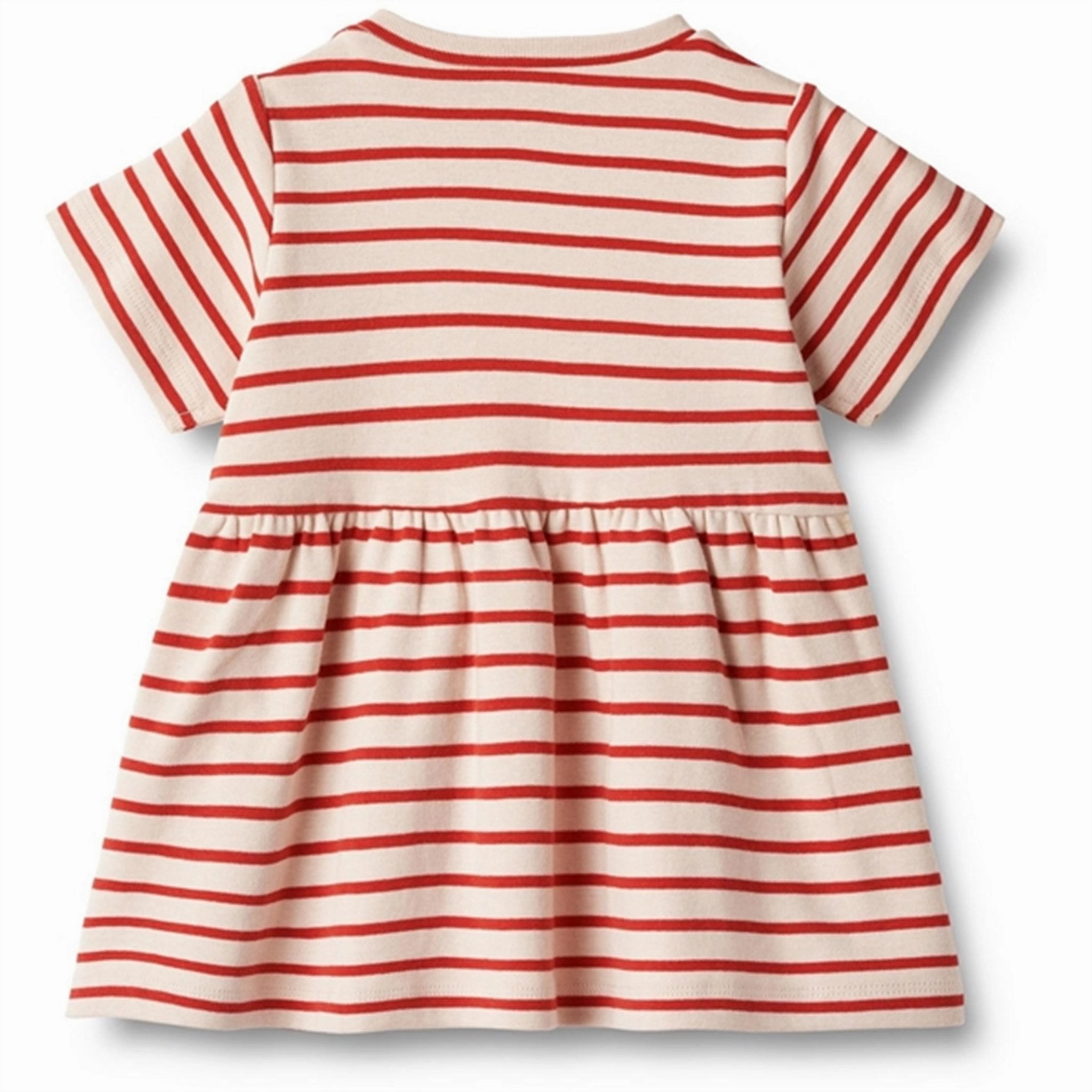 Sculpted Form Night Mood Wheat Red Stripe Jersey Dress Anna