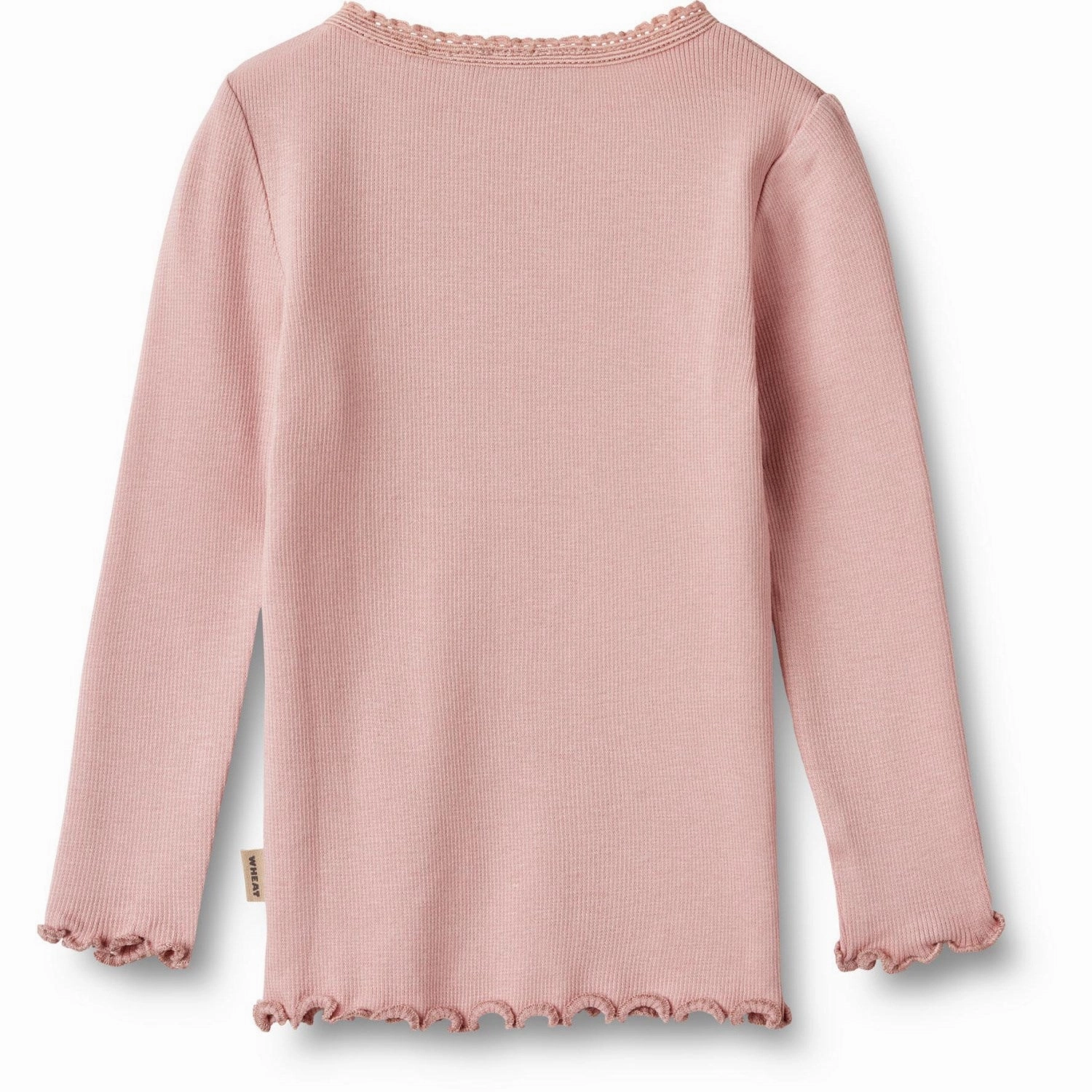 Wrinkle Resistant Wheat Rose Frost Rib Blouse Reese