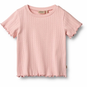 Comfy Fit Layer Wheat Rose Sprinkle Rib T-Shirt S/S Irene