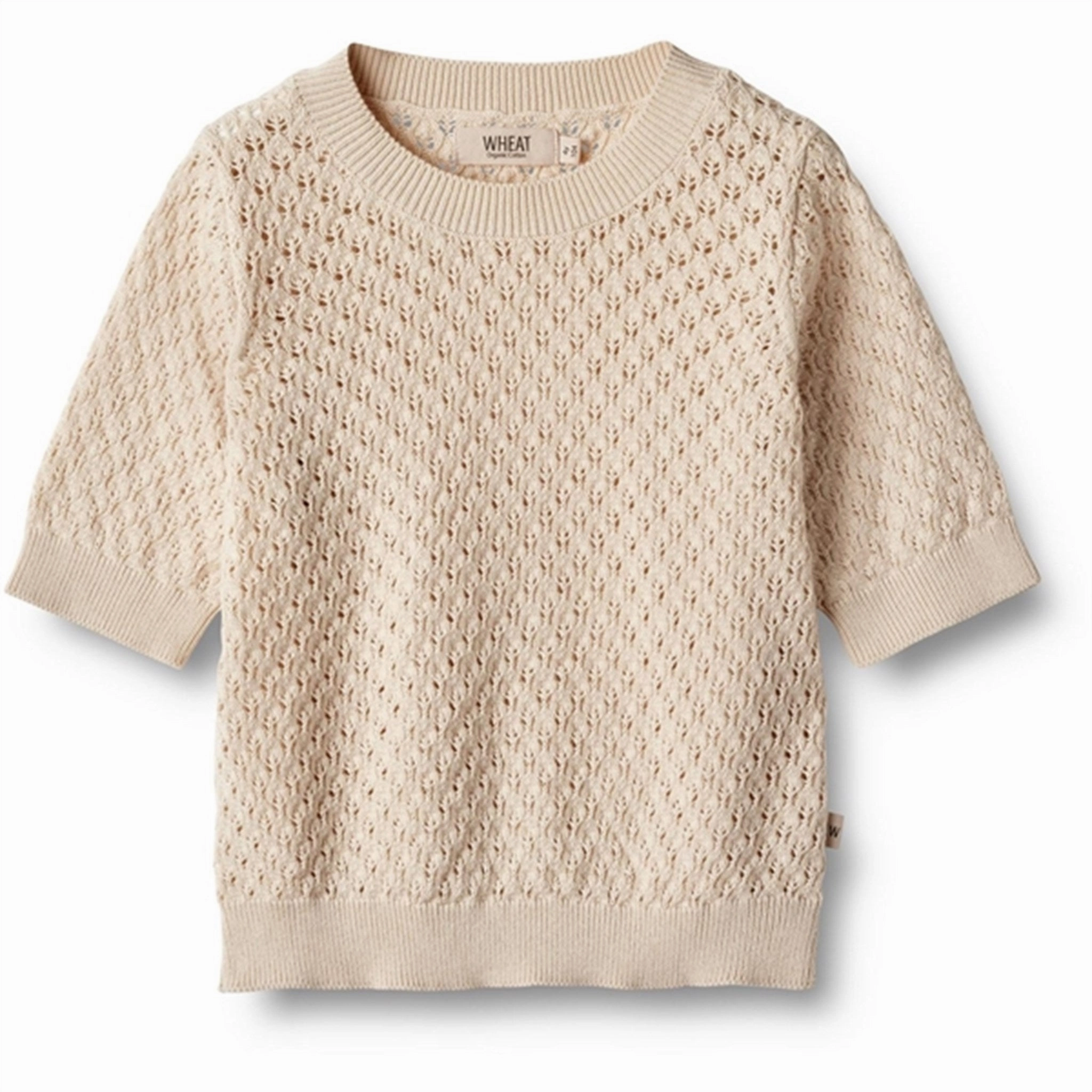 Timeless Look Wheat Sandshell Knit T-shirt Alva