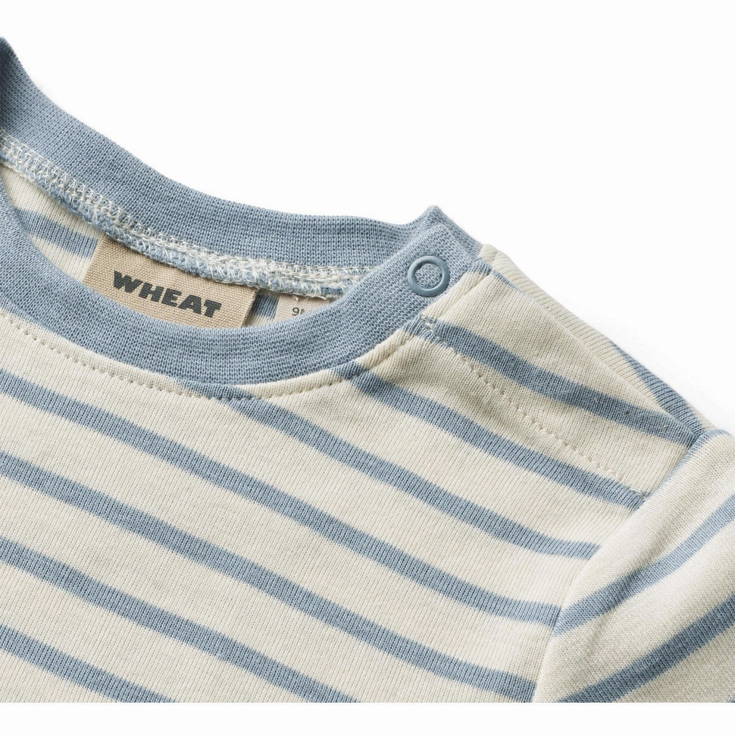Wheat Shell Stripe T-shirt Tobias Relaxed fit style