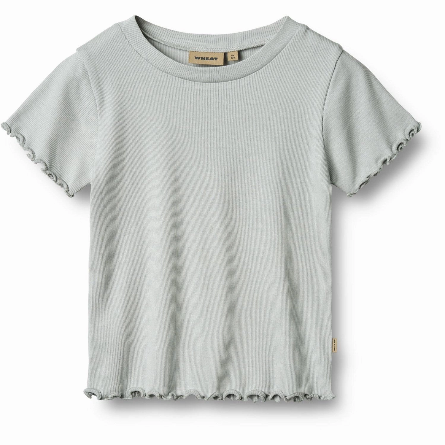 Travel Comfort Ultimate Fit Wheat Soft Blue Rib T-Shirt S/S Irene