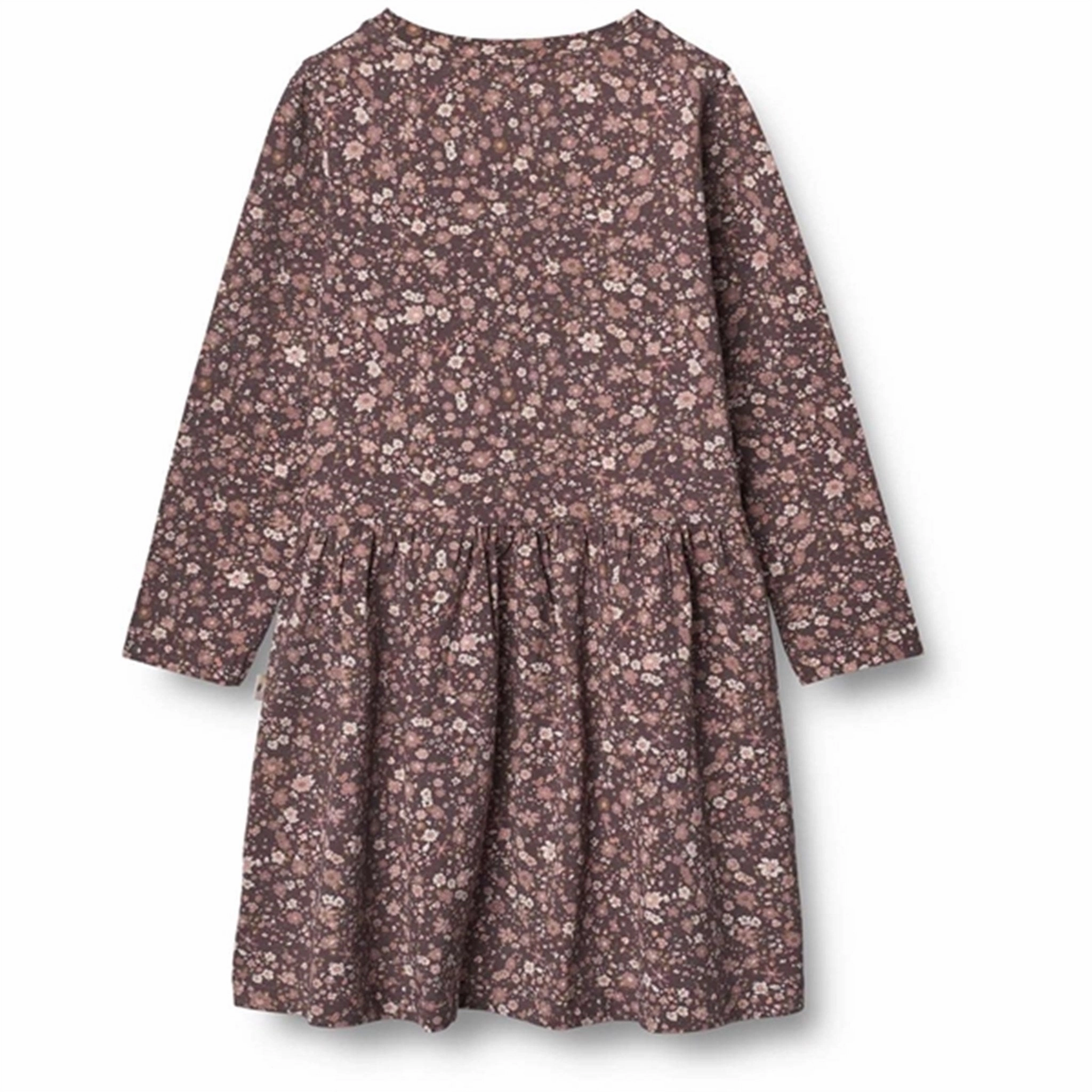 Wheat Soft Eggplant Meadow Bessie Jersey Dress Soft Weave