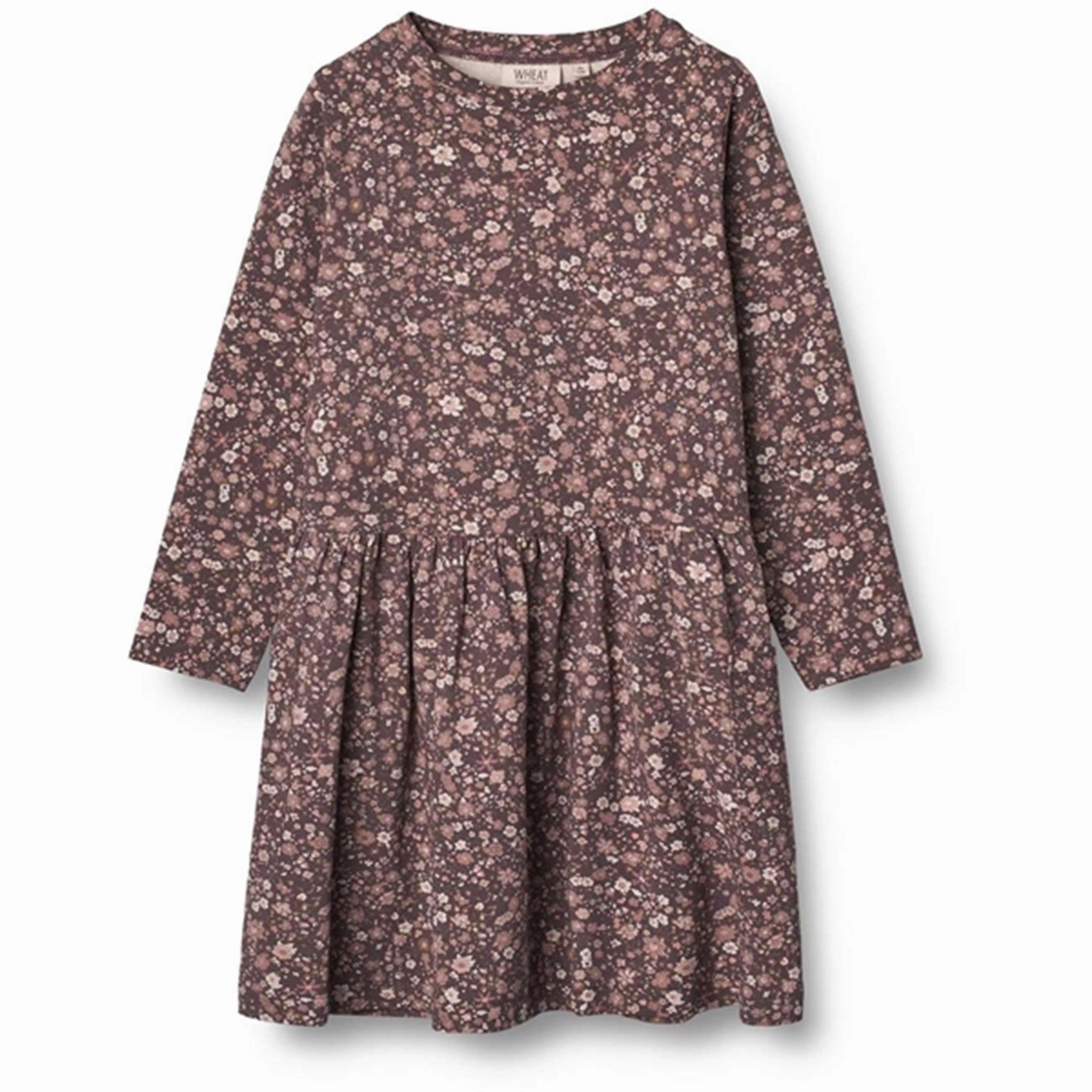 Wheat Soft Eggplant Meadow Bessie Jersey Dress Cool Touch