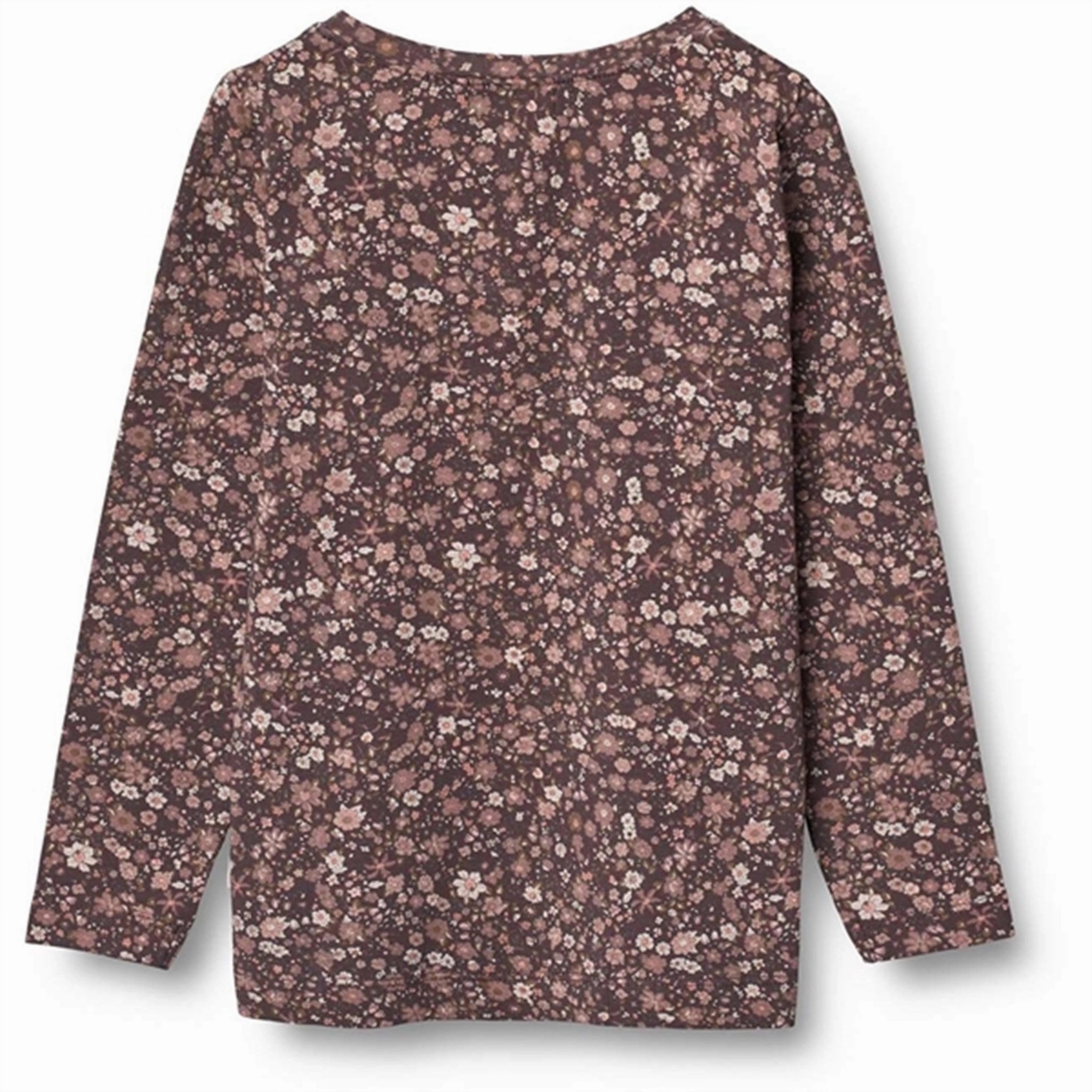 Pastel Shade Wheat Soft Eggplant Meadow Manna Blouse