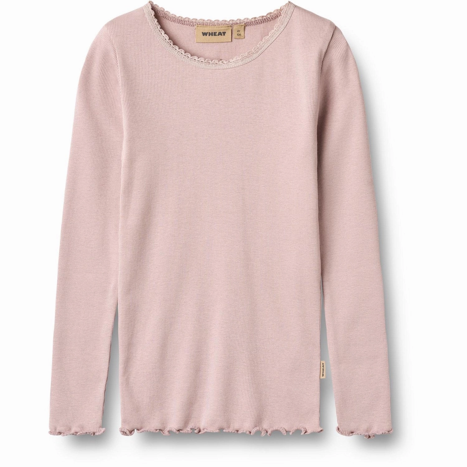 Summer Vibes Wheat Soft Lilac Rib Blouse Reese