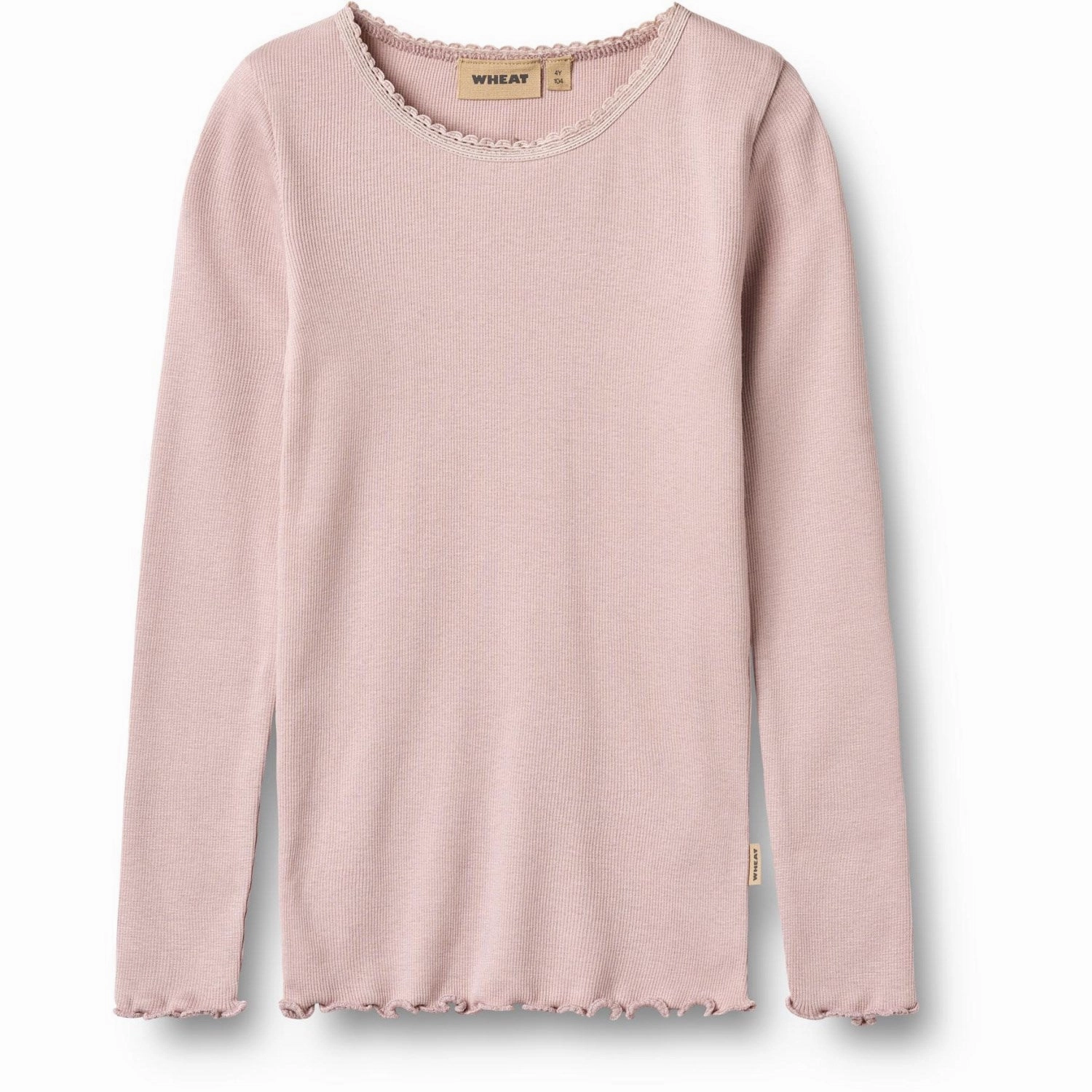 Everyday Wear Winter Essentials Wheat Soft Lilac Rib Blouse Reese