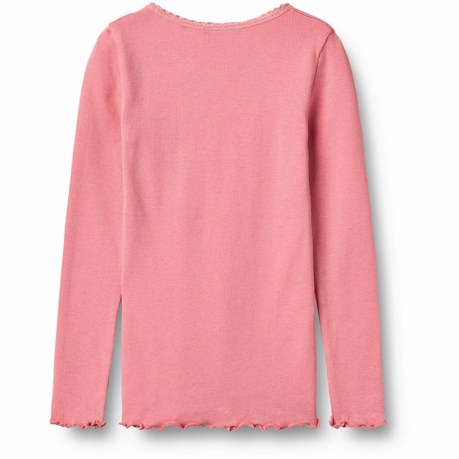 Budget Friendly Wheat Soft Pink Rib Blouse Reese