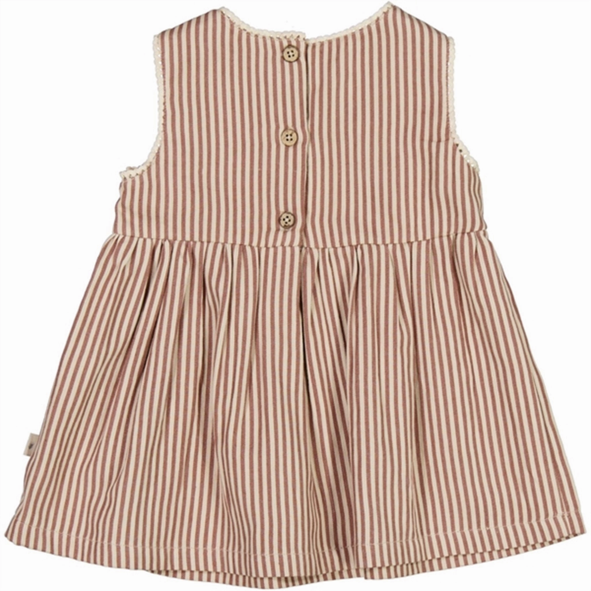 Basic essential Wheat Vintage Stripe Kirsten Dress