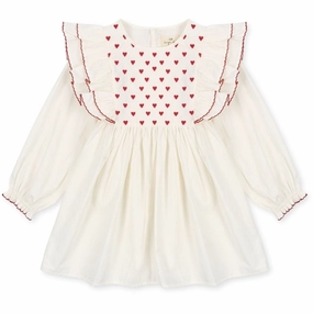 Fresh Style Shore Time Konges Sl?jd Optic White Coeur Dress