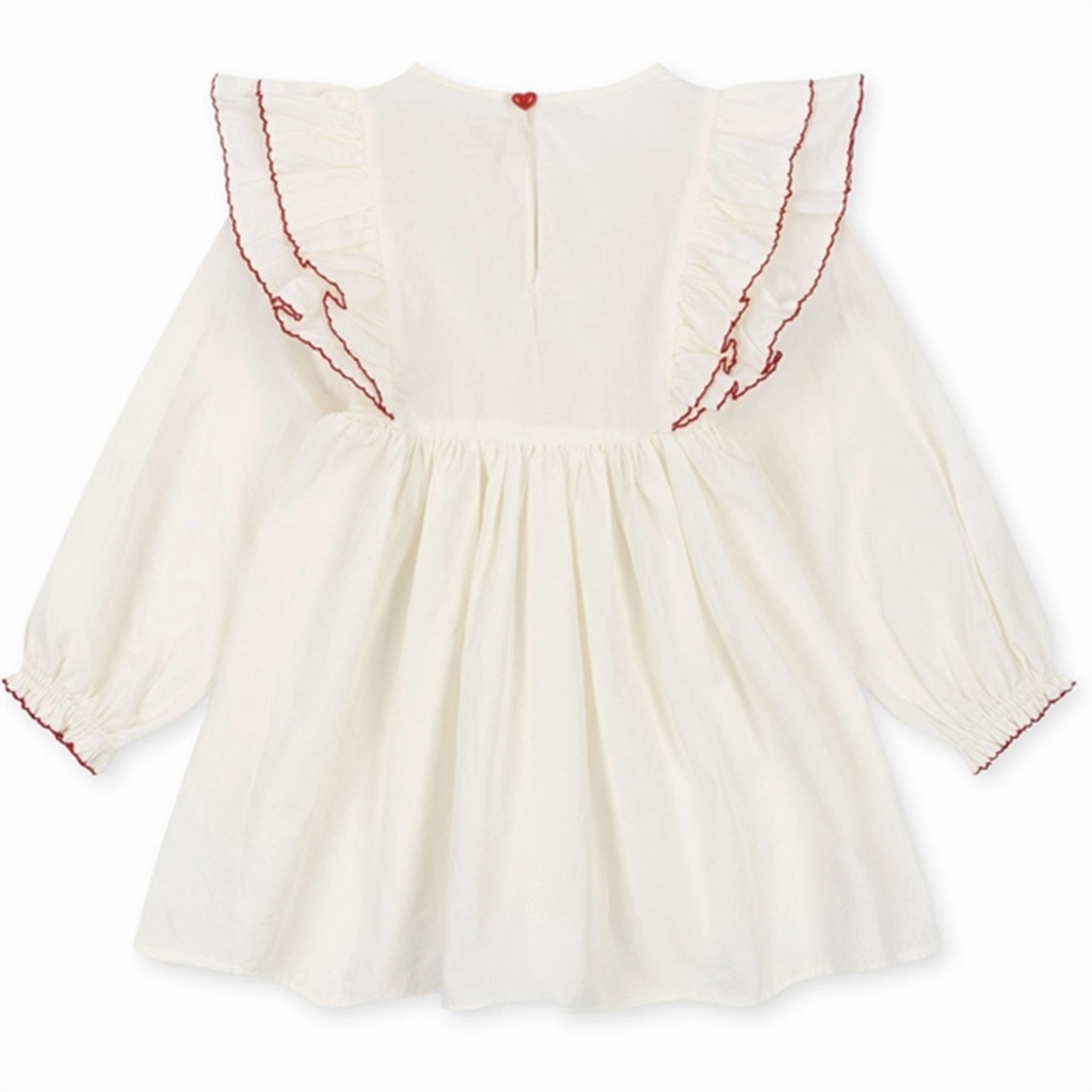 Konges Sl?jd Optic White Coeur Dress Polished Wear Modern Design