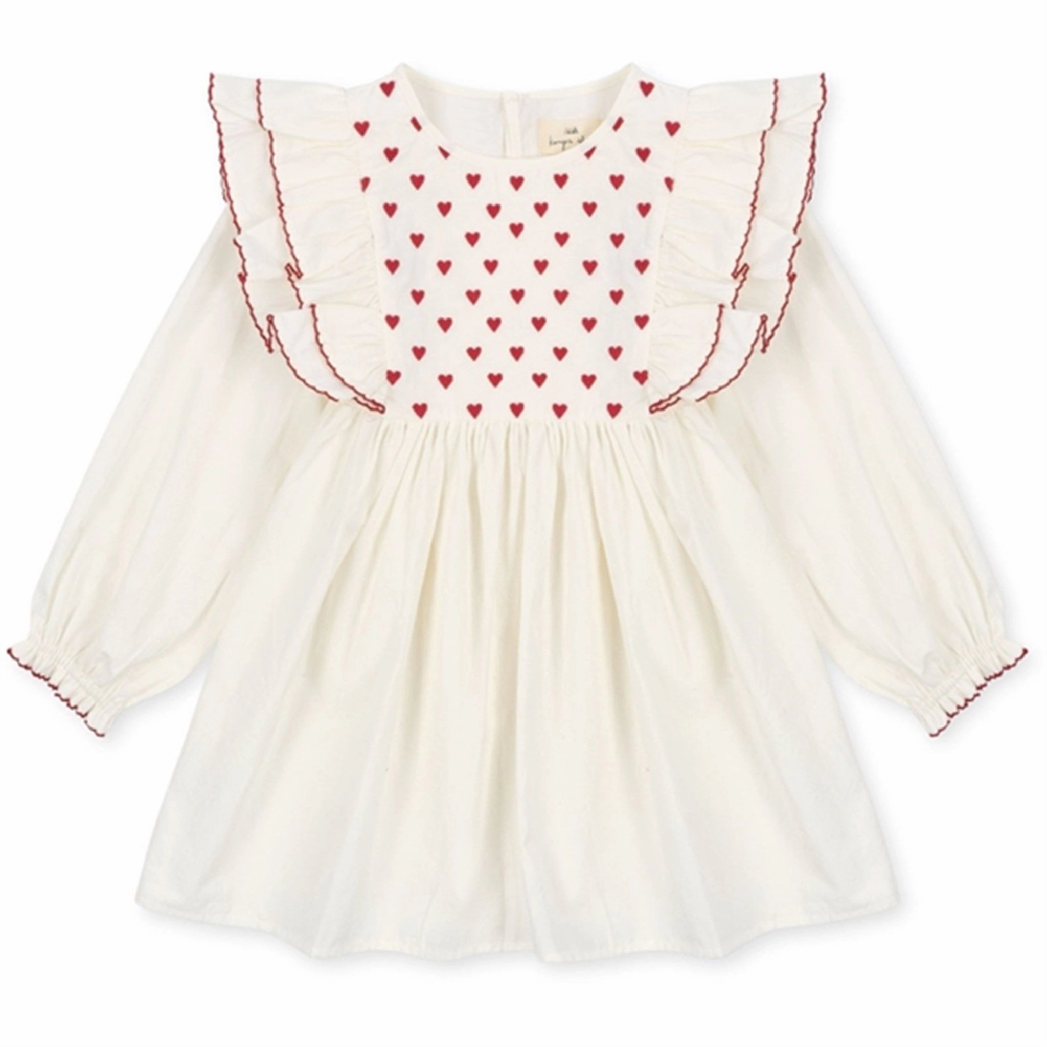 Fresh Style Shore Time Konges Sl?jd Optic White Coeur Dress