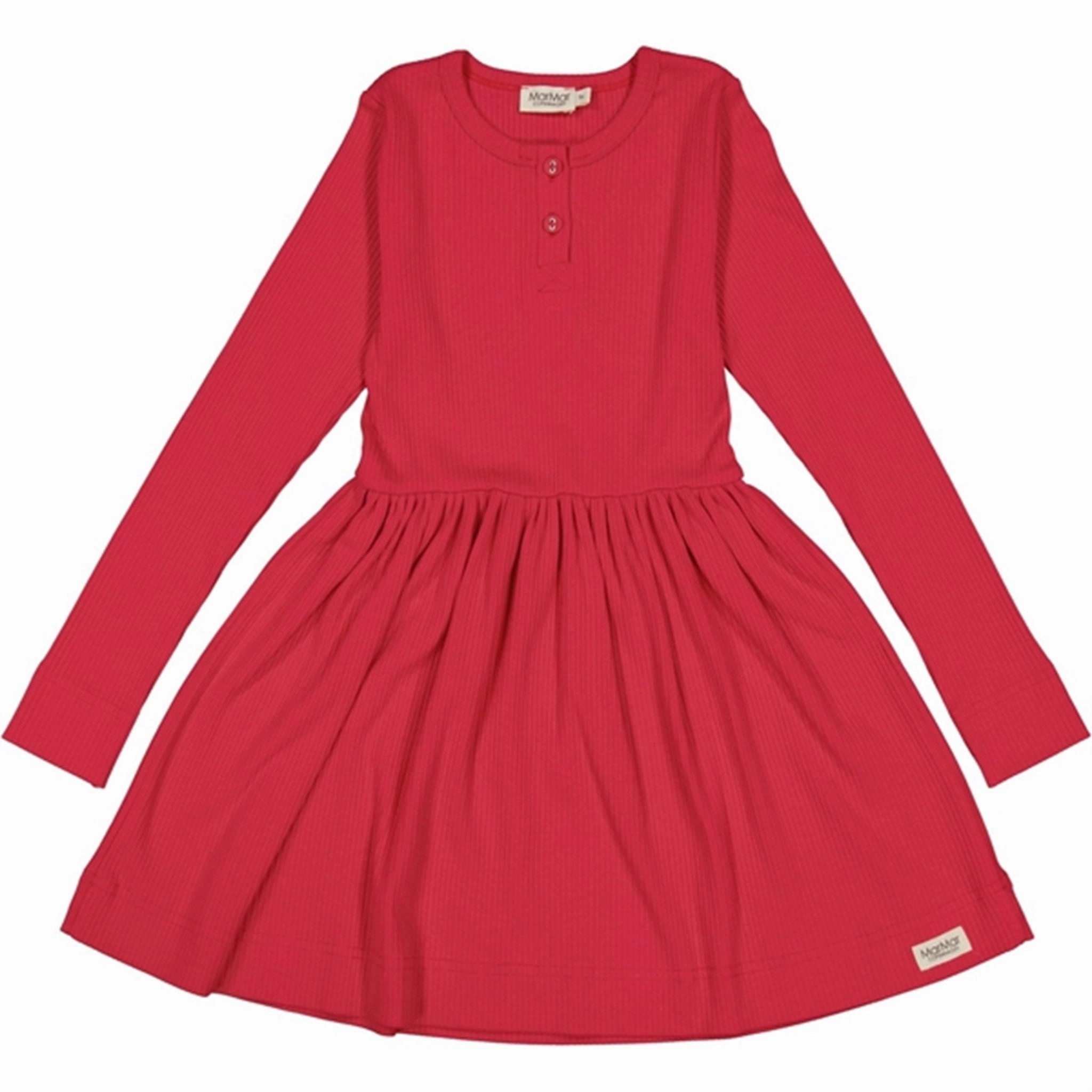 MarMar Modal Red Currant Dira Dress Matte Fabric