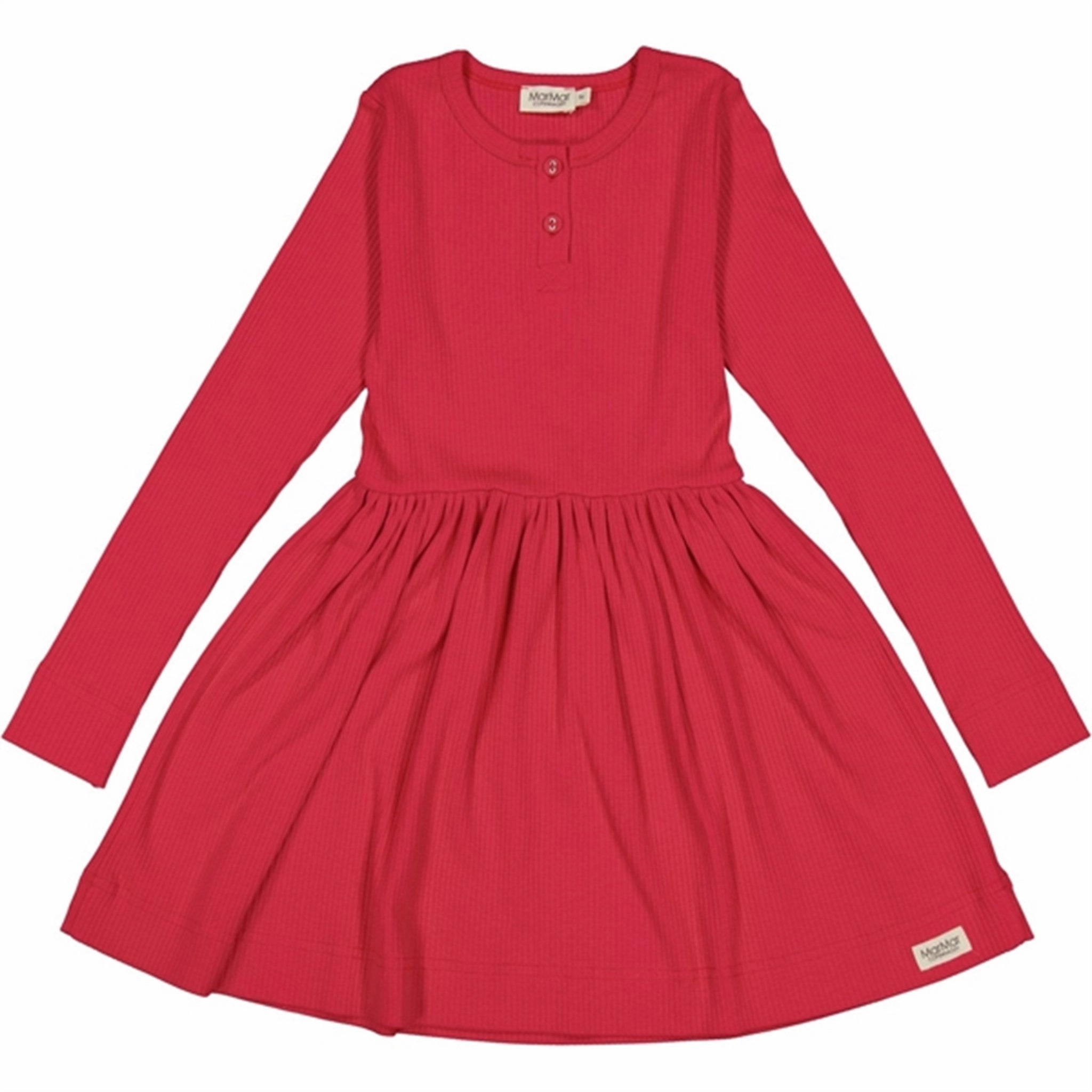 MarMar Modal Red Currant Dira Dress City Layering Refined Form