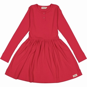 MarMar Modal Red Currant Dira Dress Tailored Style
