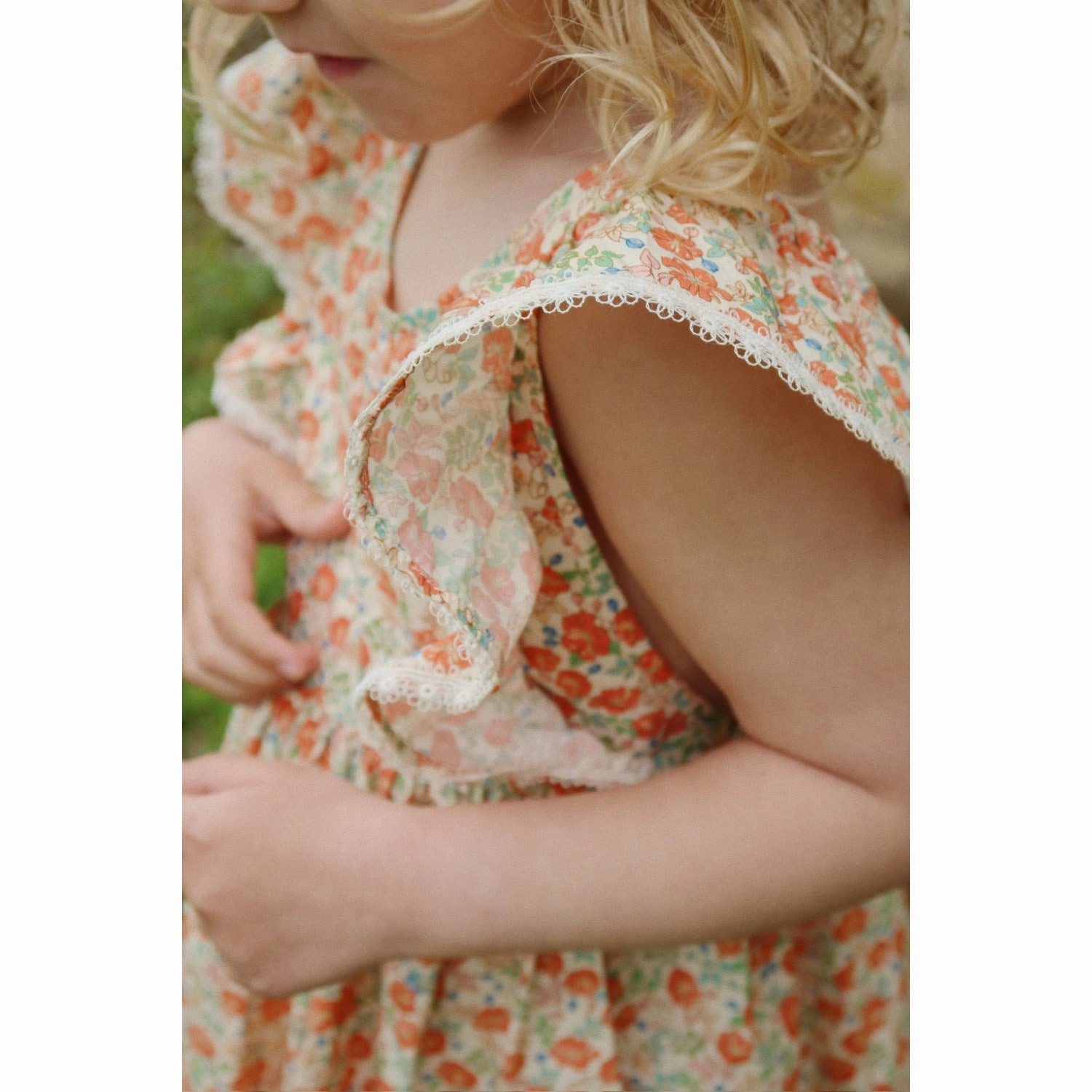 Konges Sl?jd Kaluka Verbena Dress Gots Mesh-Detail