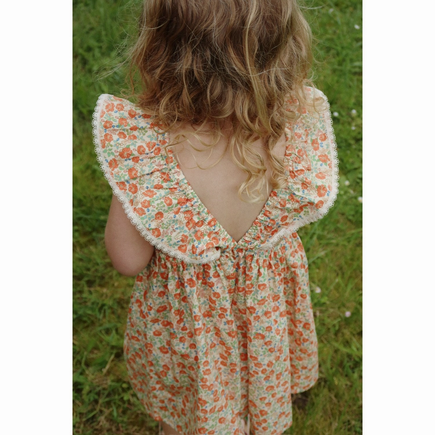 Soft And Comfortable Skin-friendly Konges Sl?jd Kaluka Verbena Dress Gots