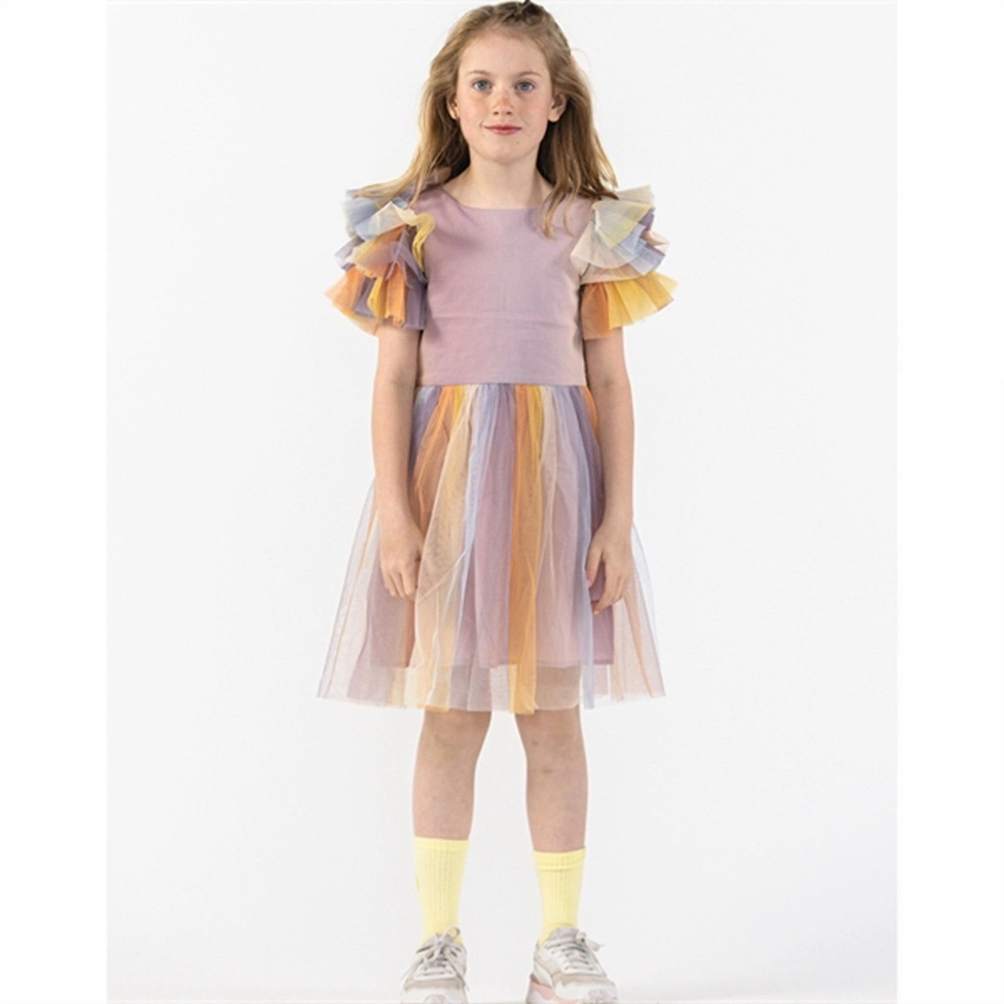 THE NEW Digital Gradient Fiesta Dress Pastel Colors