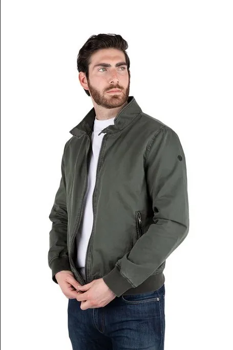 Daily Fit Winter Ready Censured Bomber in Cotone Lavato in Capo JM6006TCOLY 34