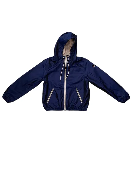Champion giacca con cappuccio da uomo Jacket 113897 S20 BS503 BLI blue Eco Friendly Material Connect