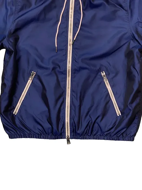 Champion giacca con cappuccio da uomo Jacket 113897 S20 BS503 BLI blue Volunteer