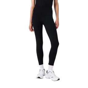 Champion pantaloni sportivi Leggings donna 7/8 Quick Dry neri 118471_KK001 NonBinding Waist
