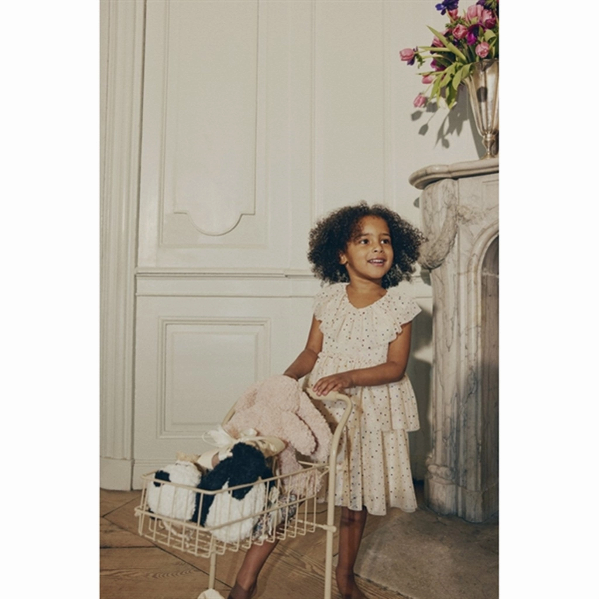 Konges Sl?jd Etoile Multi Brazilian Sand Fairy Dress Bust-Enhancing Flow Sleeve