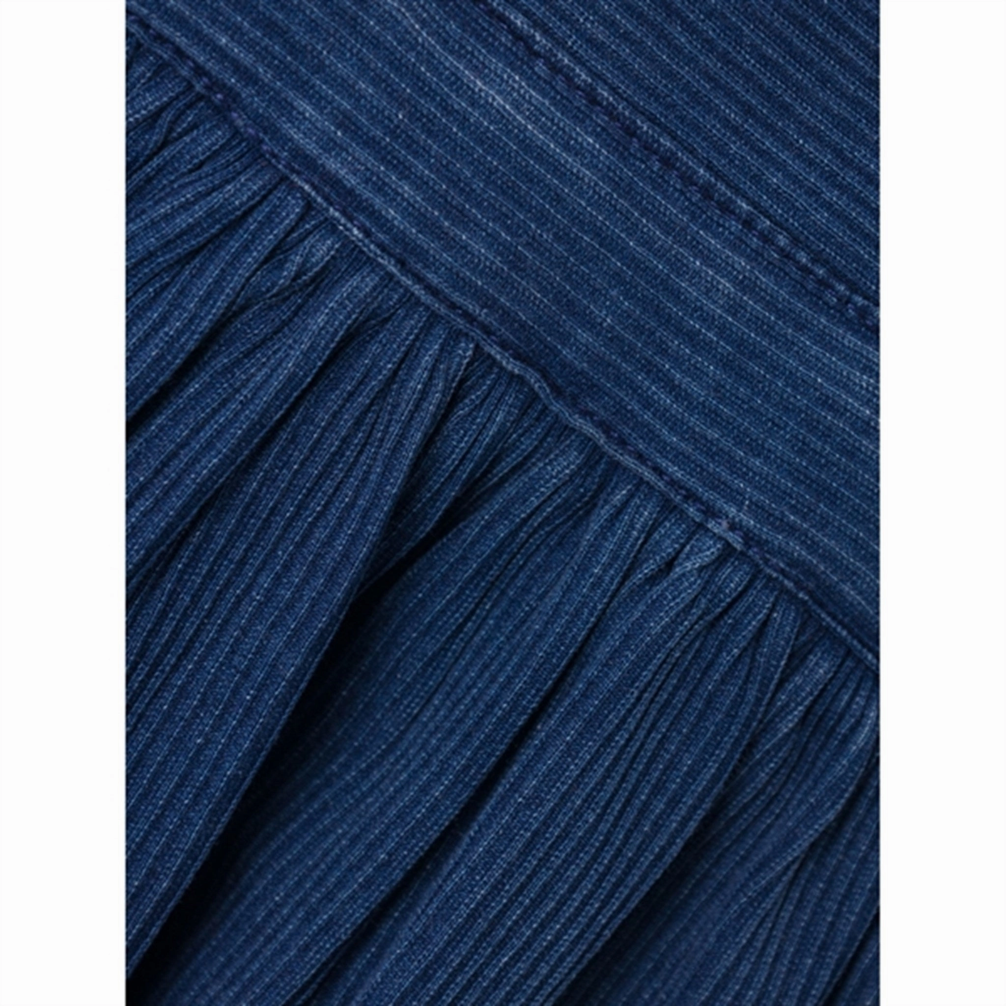 Casual Silhouette Name it Dark Blue Denim Ronja Denim Dress