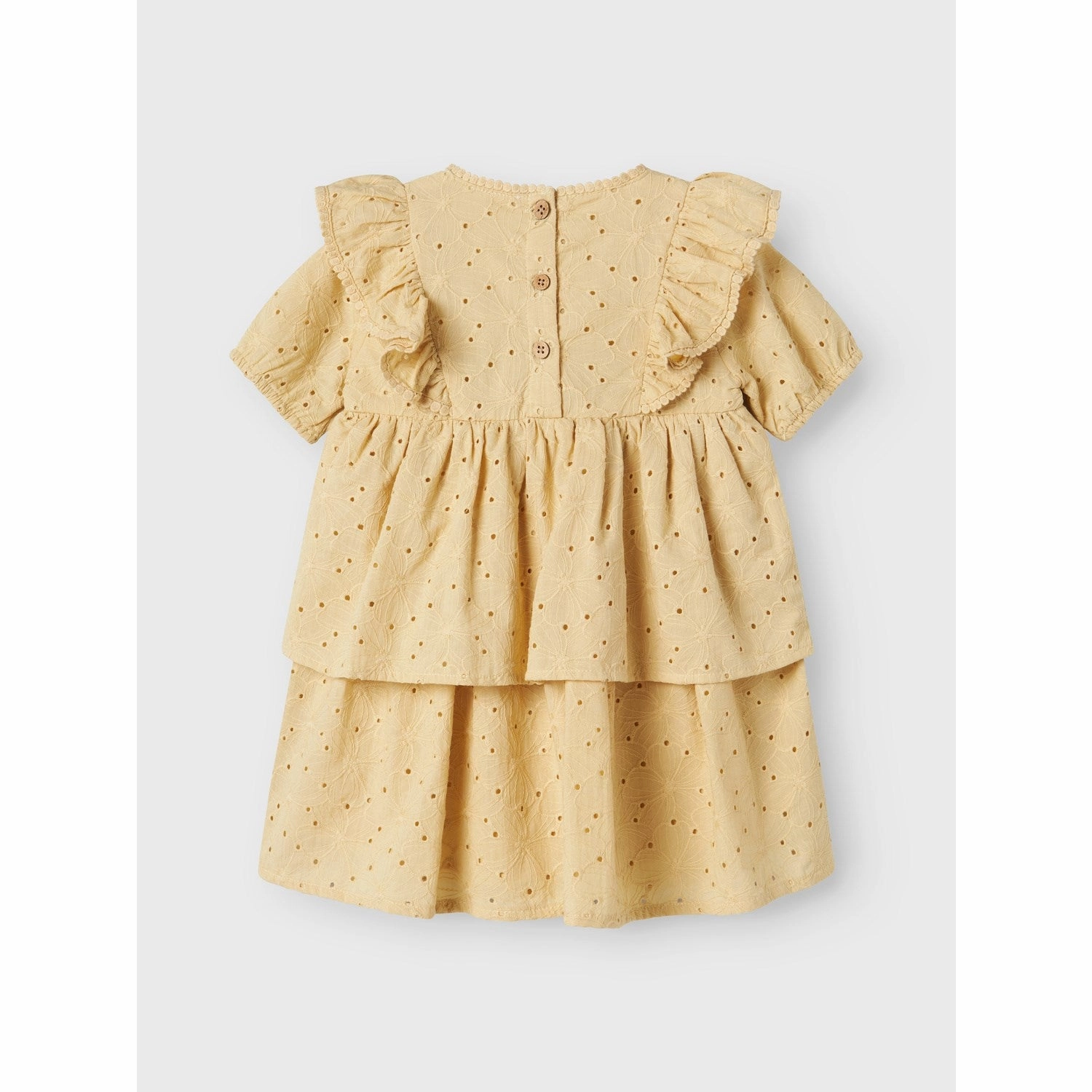 Lil'Atelier Sea Mist Nmffabioli Ss Loose Dress Lil Photo Light Form Flow