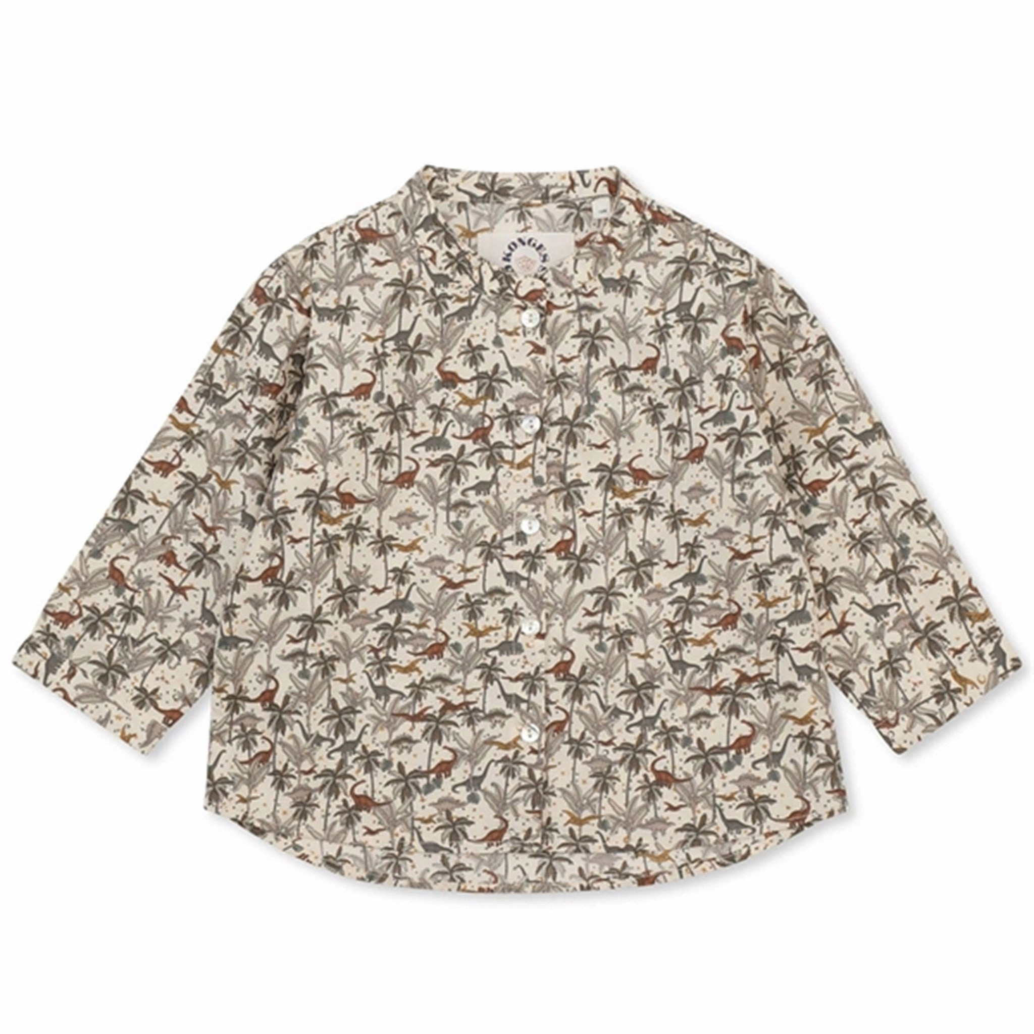 Wrinkle Free Care Konges Sl?jd Dino Verbena Shirt