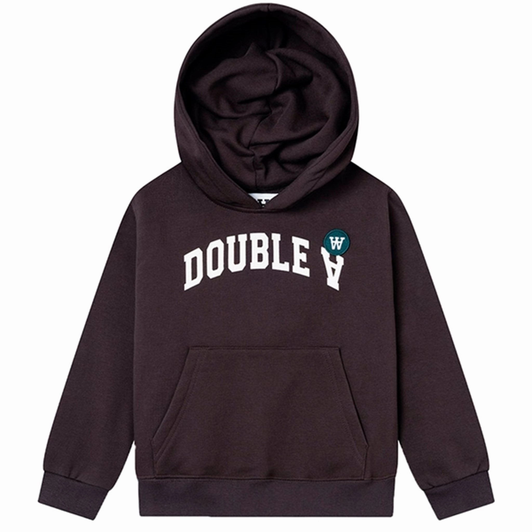 Wood Wood Black Coffee Izzy Ivy Hoodie Outdoor Scene Minimalist Lifestyle