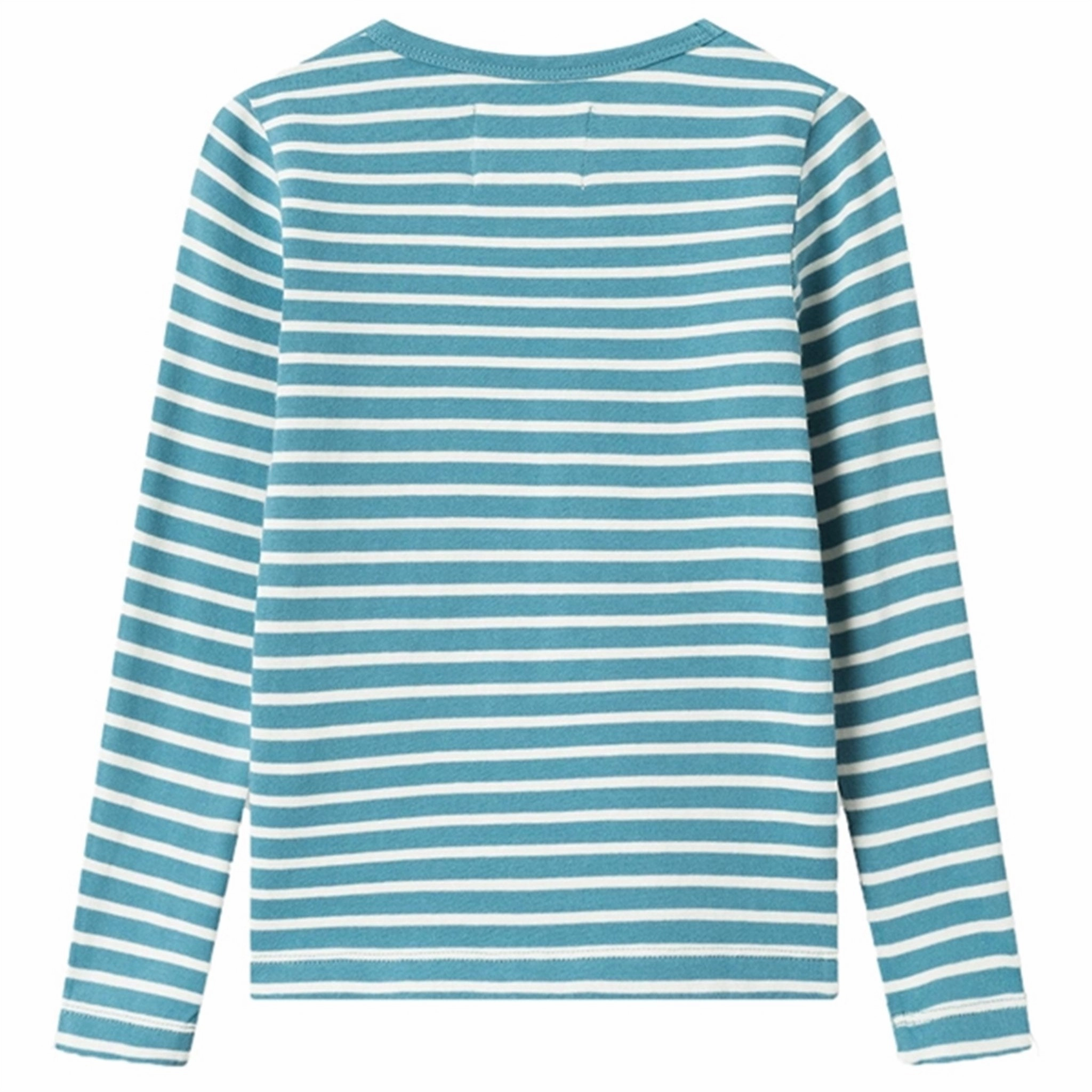 Wood Wood Bright Blue/Off White Stripes Kim Shirt Unisex Choice Chic Ensemble