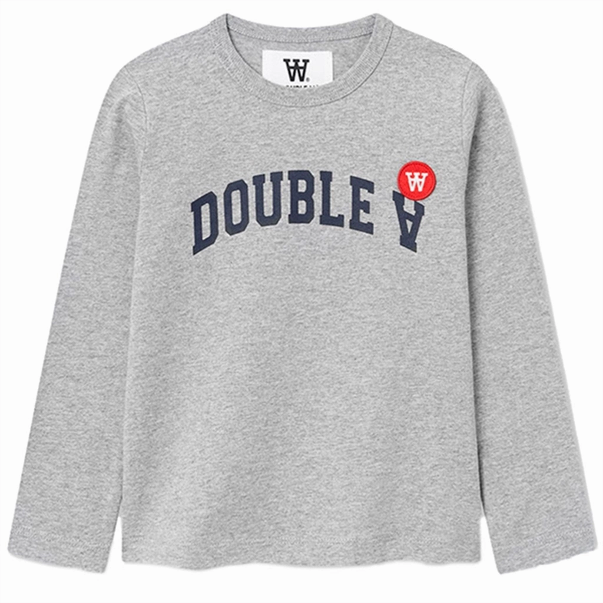 Wood Wood Grey Melange Kim Blouse All Purpose Weave Design