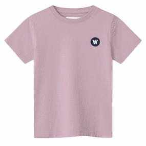 Wood Wood Light Amethyst Ola T-shirt School Uniform Practical Design