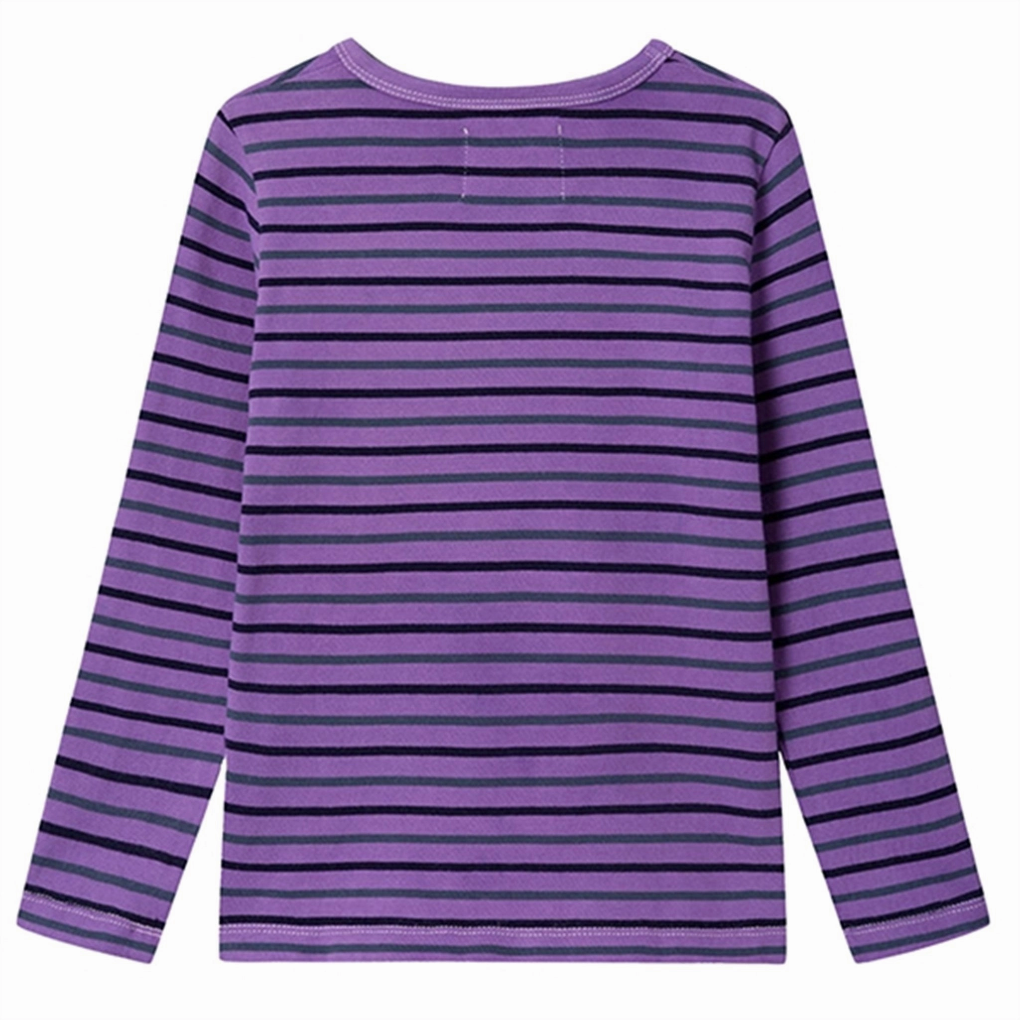 Wood Wood Light Amethyst Stripes Kim Shirt Tall friendly Sustainable Material