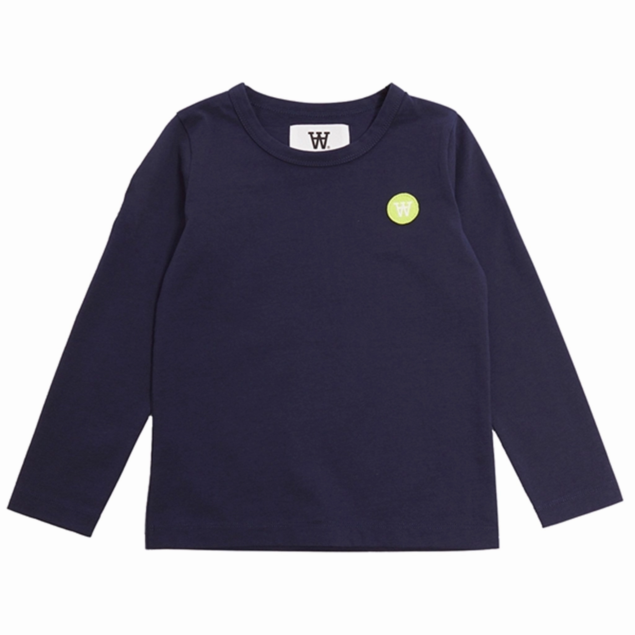 Wood Wood Navy Kim Blouse All Day Comfort Tech