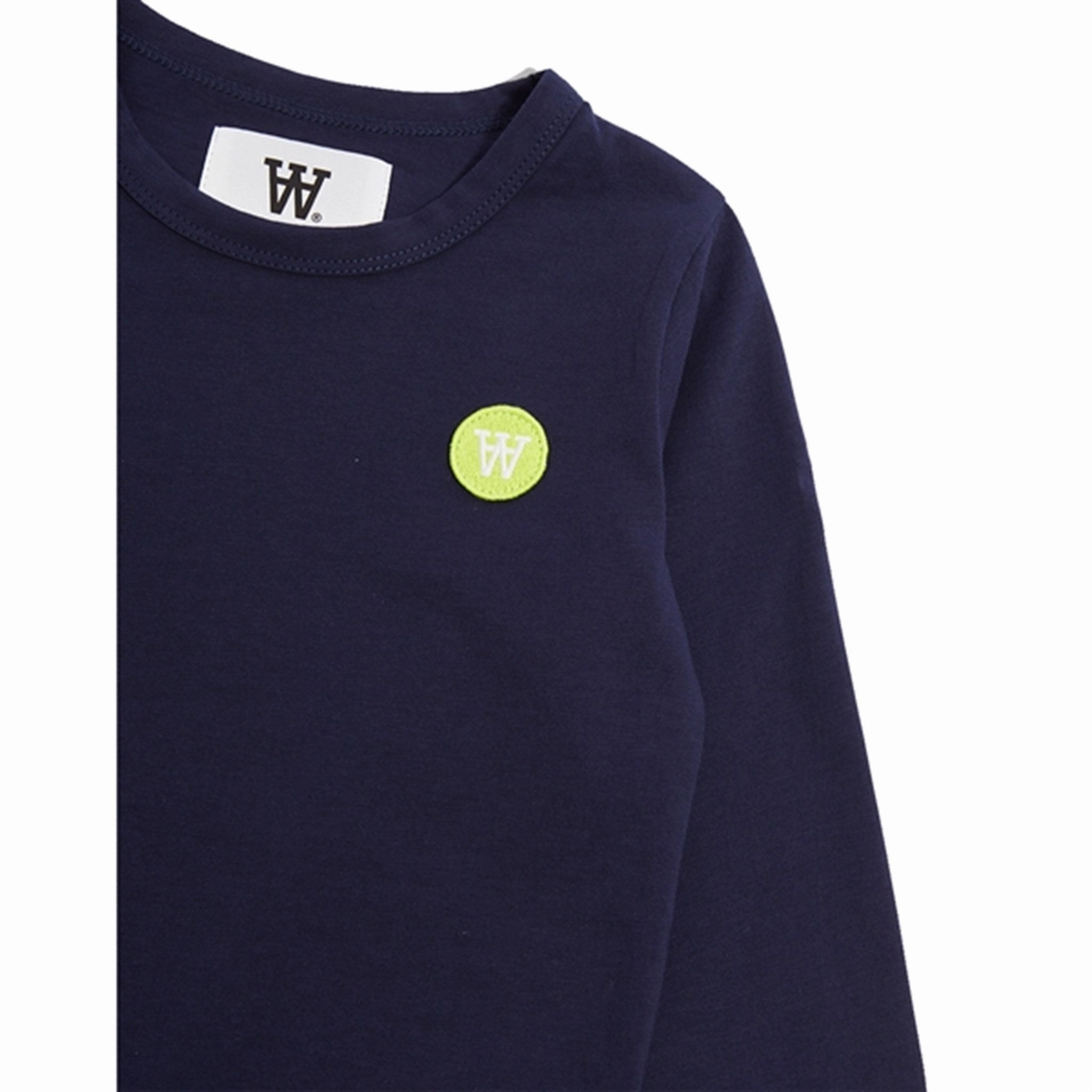 Wood Wood Navy Kim Blouse Lightweight Construction