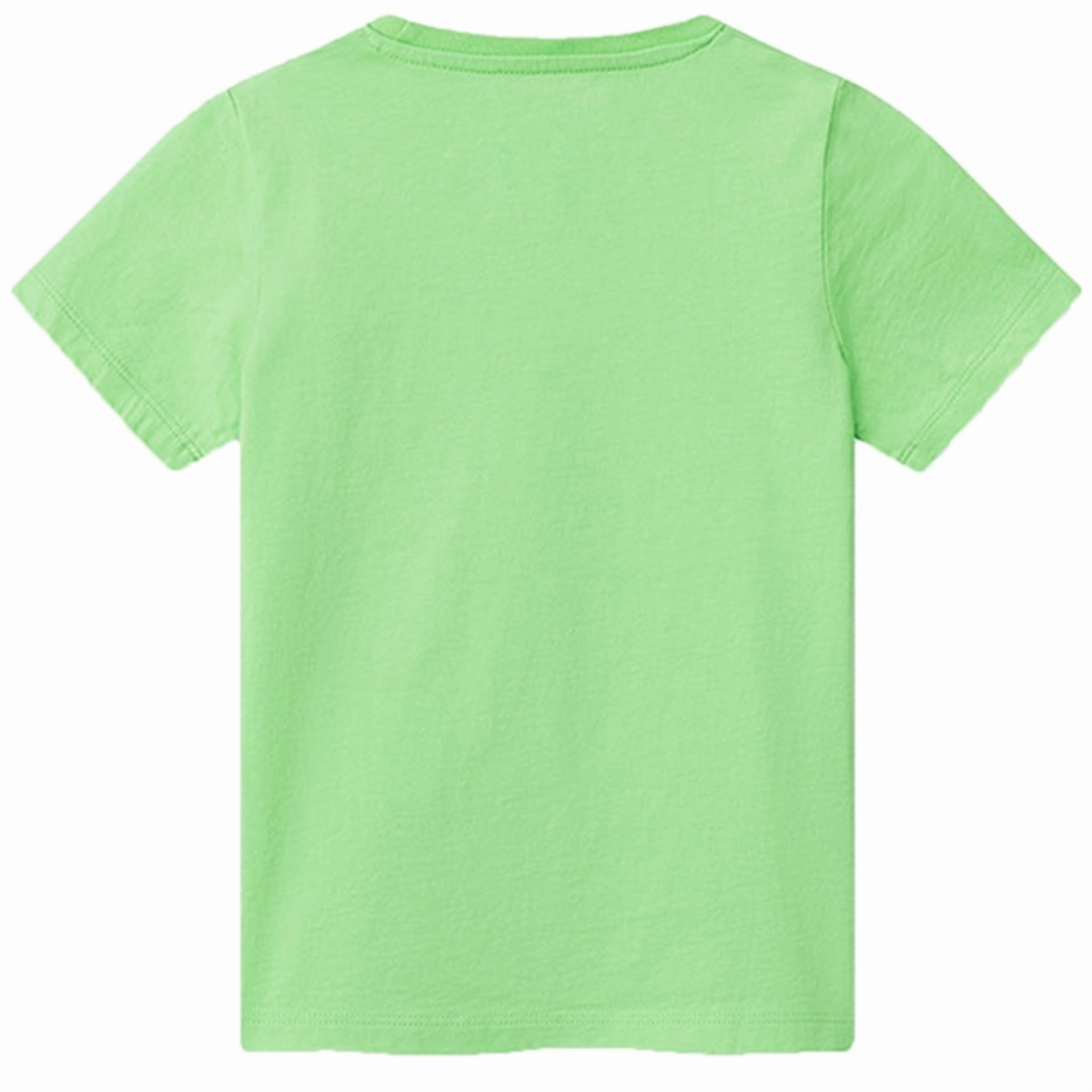 Wood Wood Pale Green Ola Tonal Logo T-shirt Double Stitched Hem
